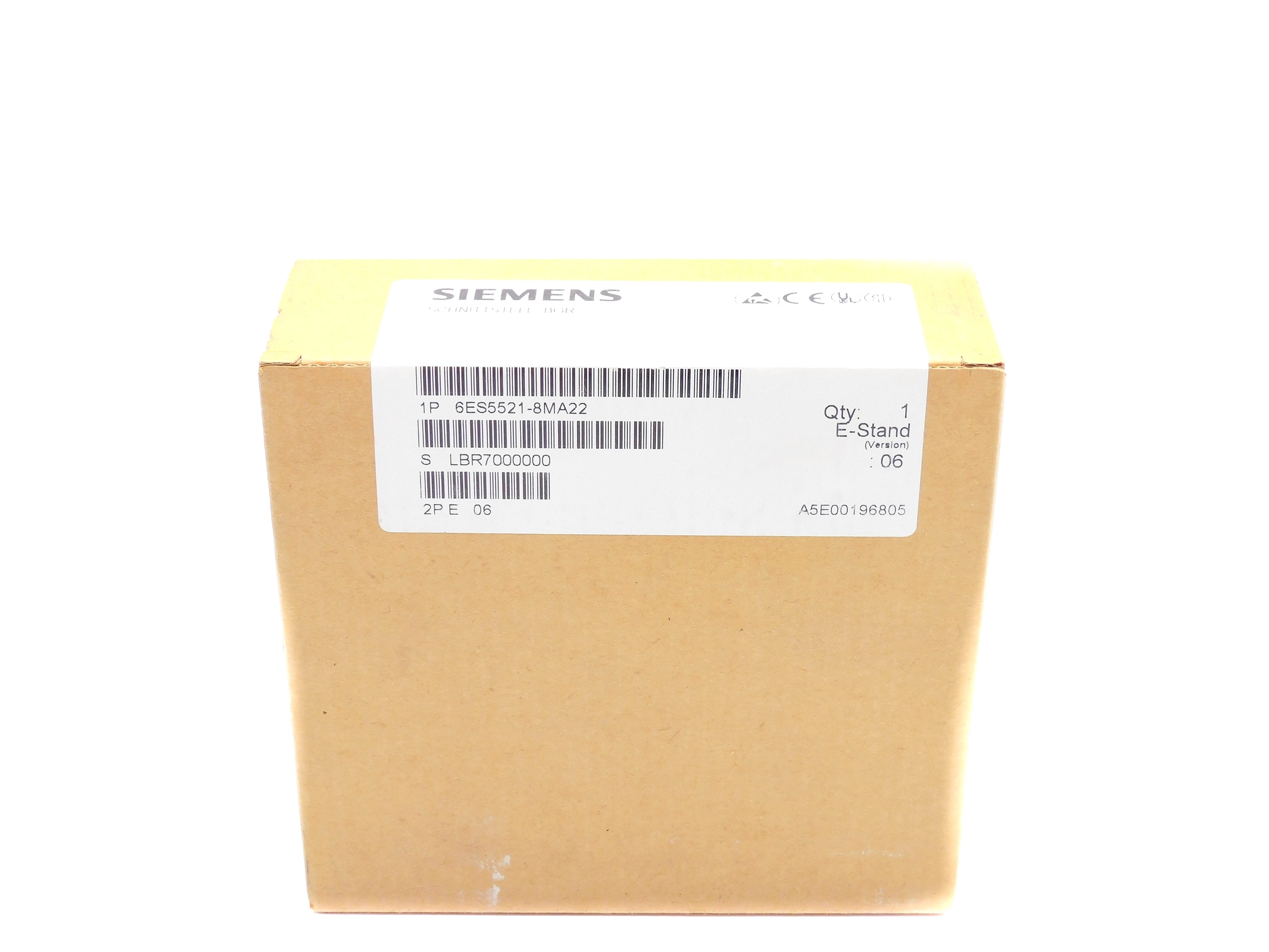 SIEMENS 6ES5521-8MA22 NSFS