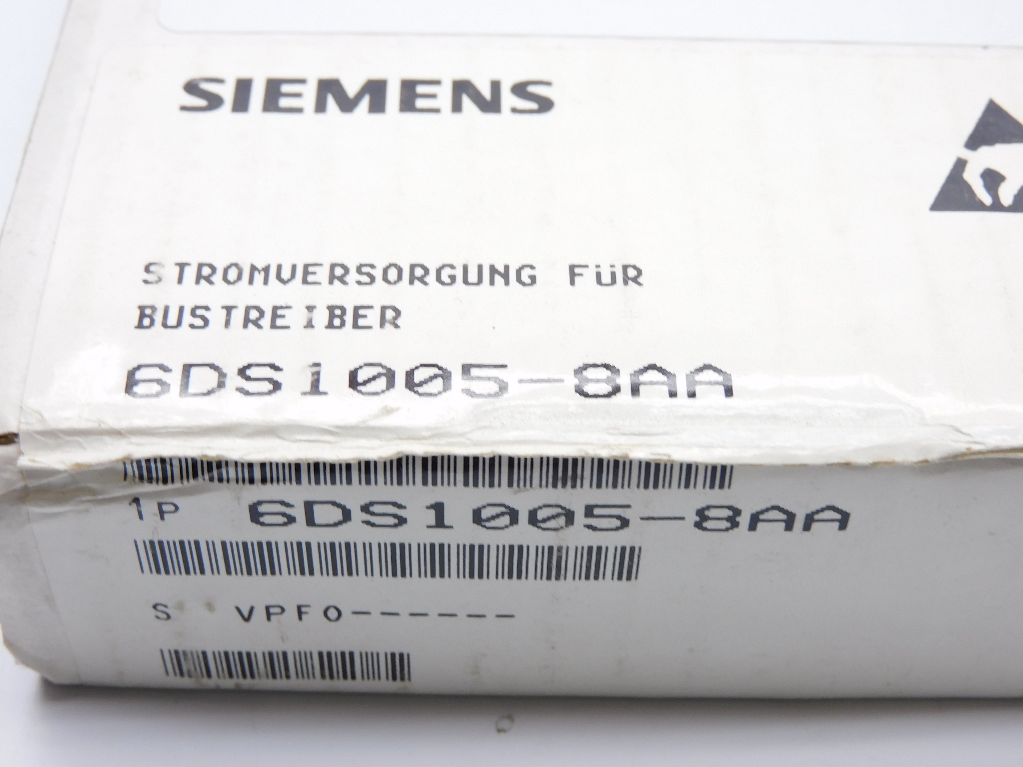 SIEMENS 6DS1005-8AA NSFS