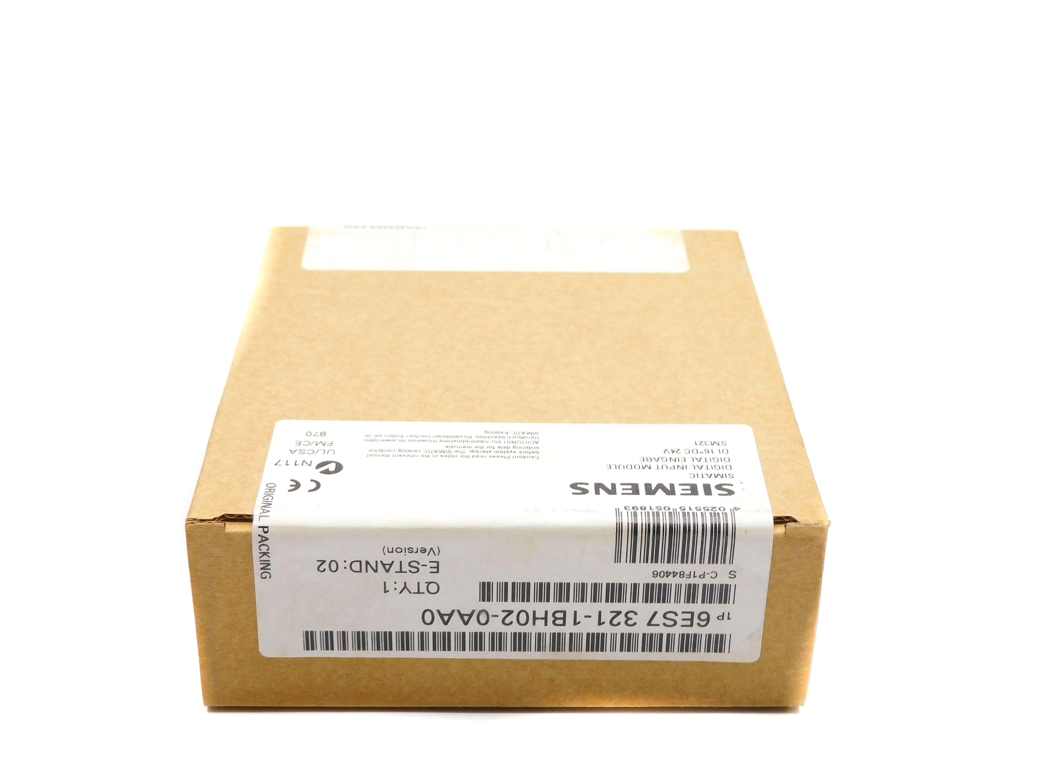 SIEMENS 6ES7321-1BH02-0AA0 24VDC NSFS