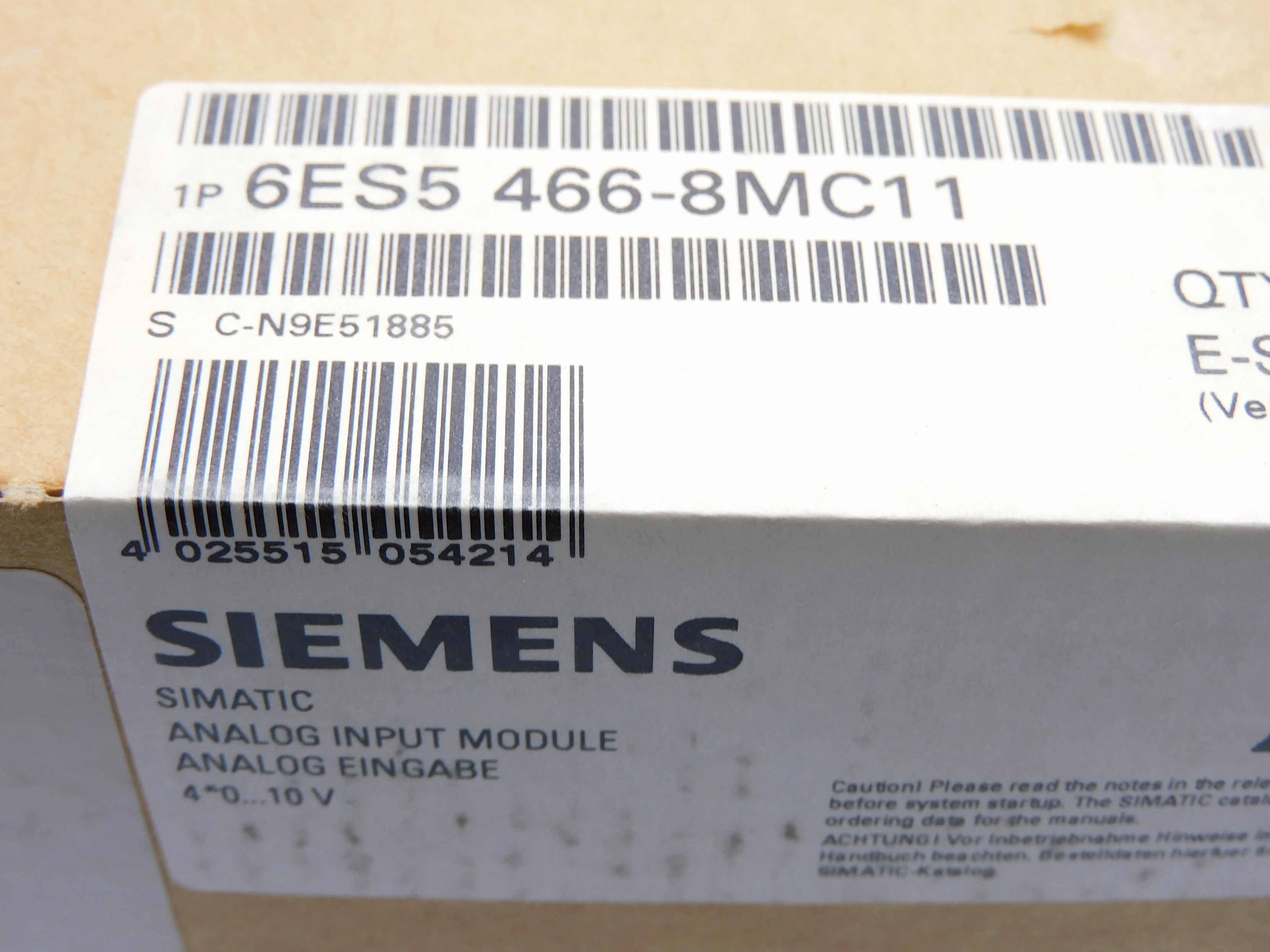 SIEMENS 6ES5466-8MC11 NSFS