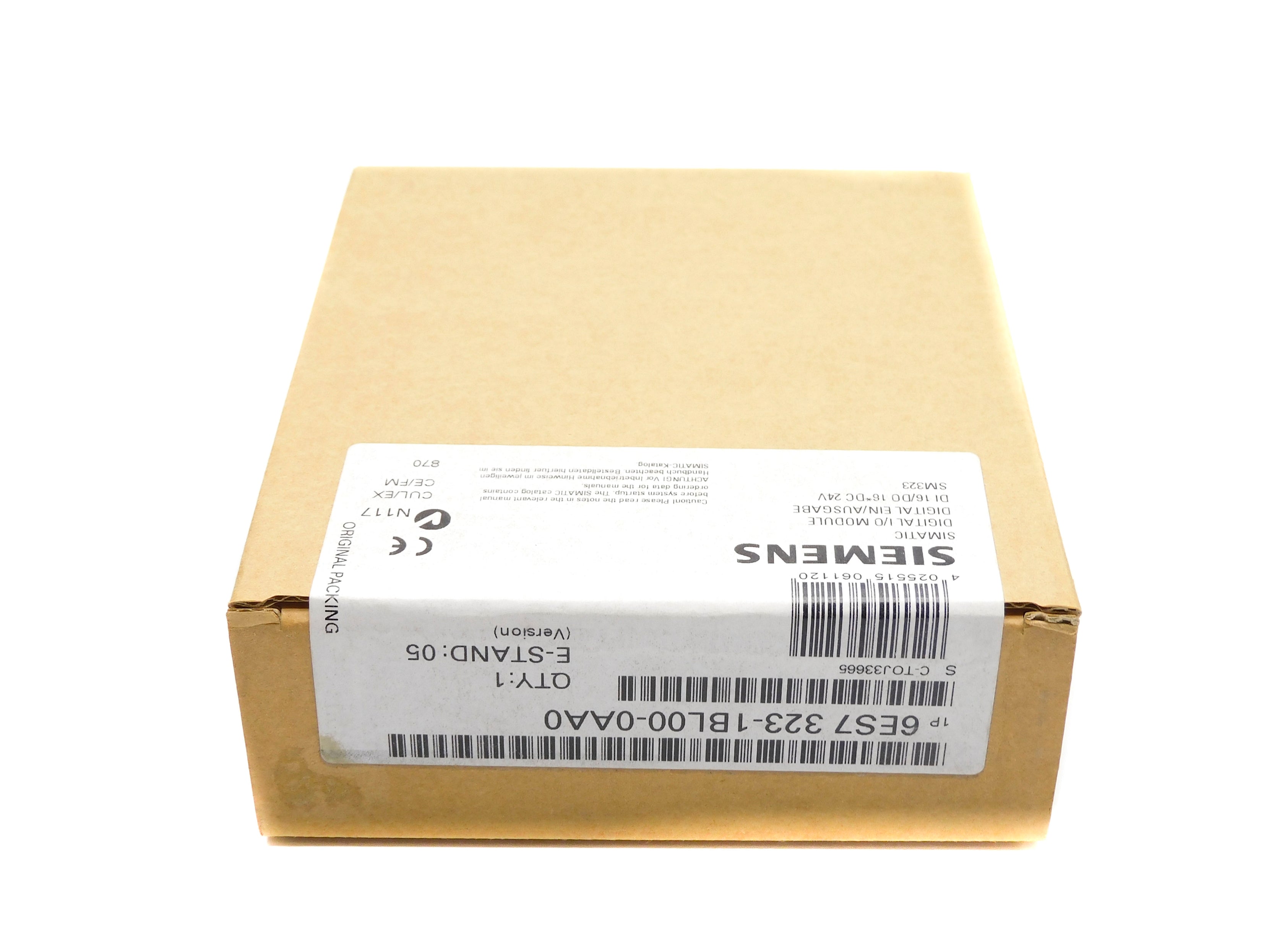 SIEMENS 6ES7323-1BL00-0AA0 24VDC NSFS