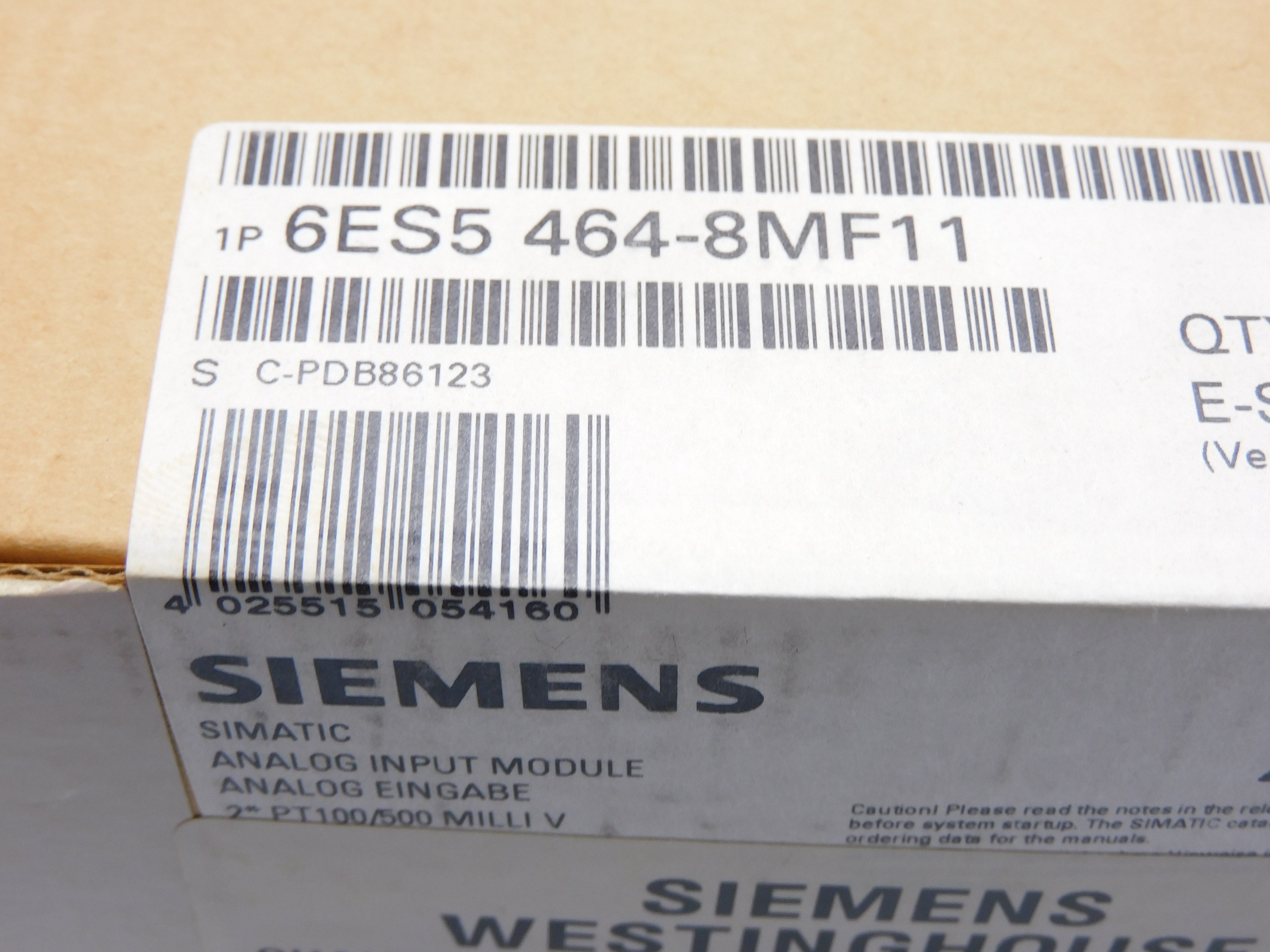 SIEMENS 6ES5464-8MF11 NSFS