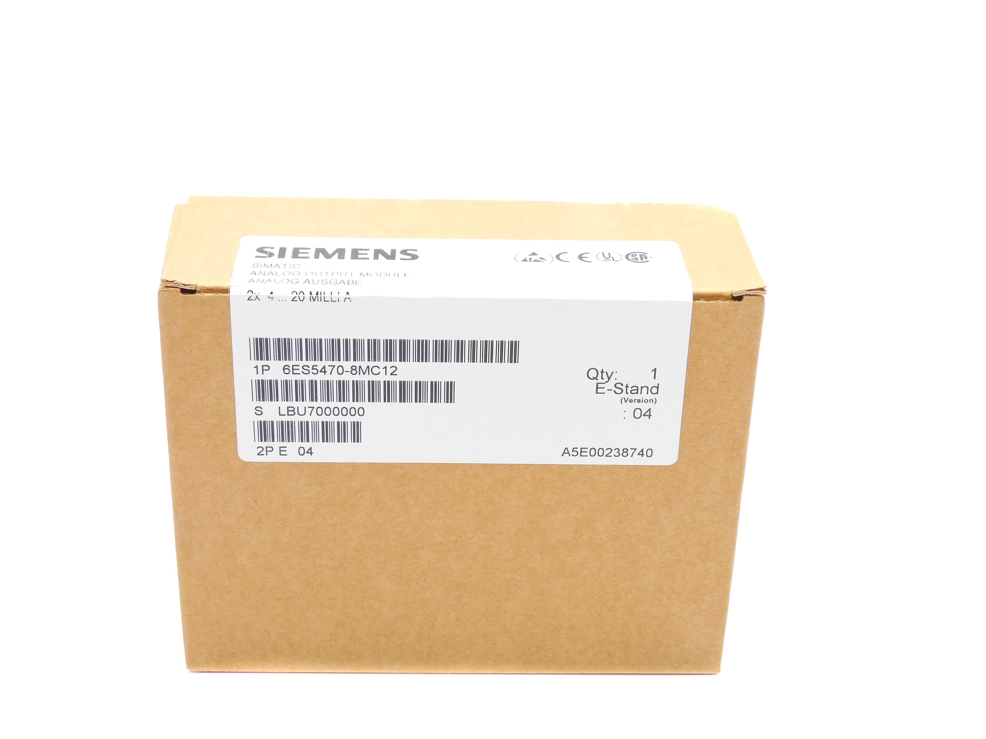SIEMENS 6ES5470-8MC12 NSFS