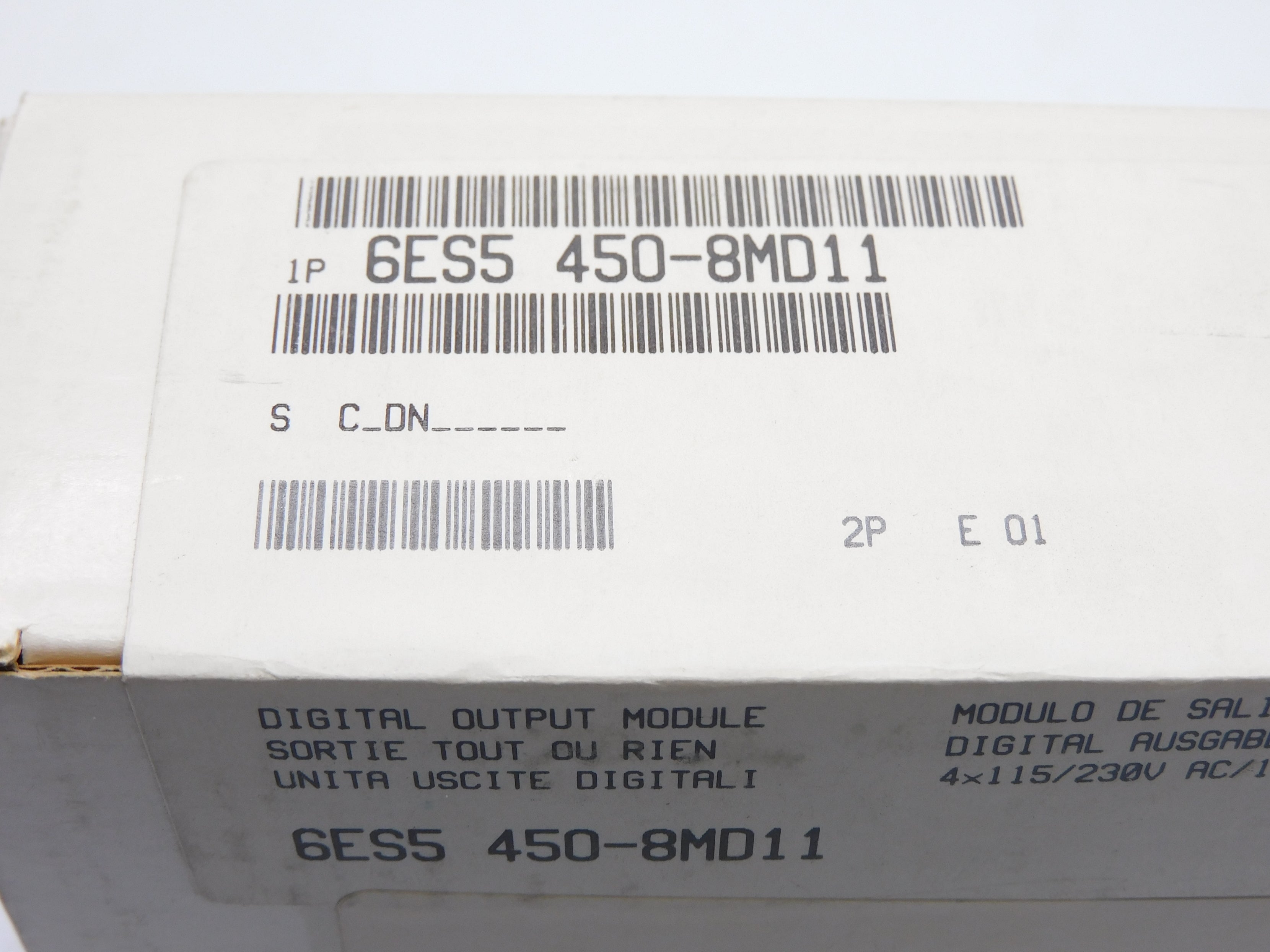 SIEMENS 6ES5450-8MD11 NSFS