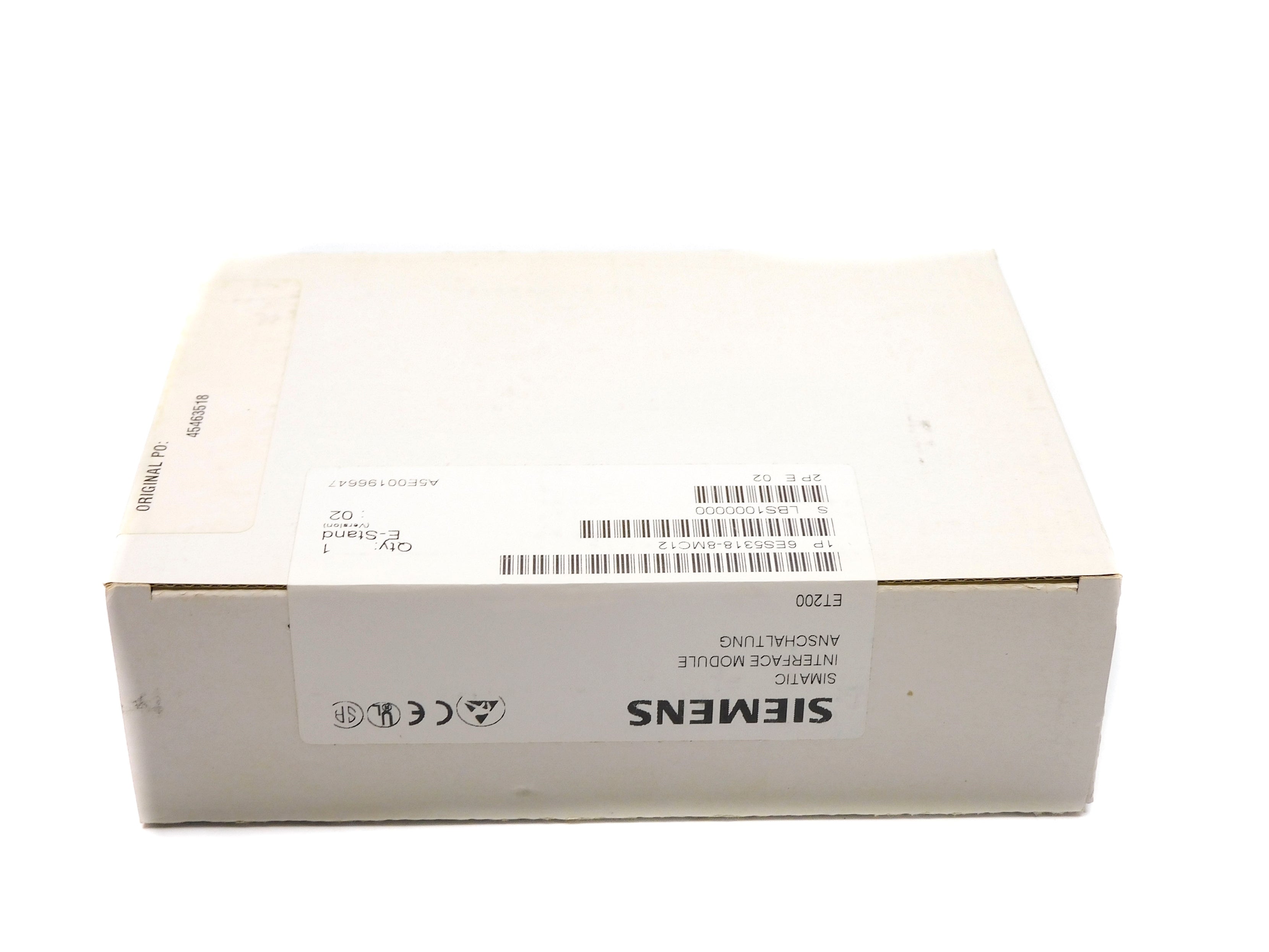 SIEMENS 6ES5318-8MC12 NSFS
