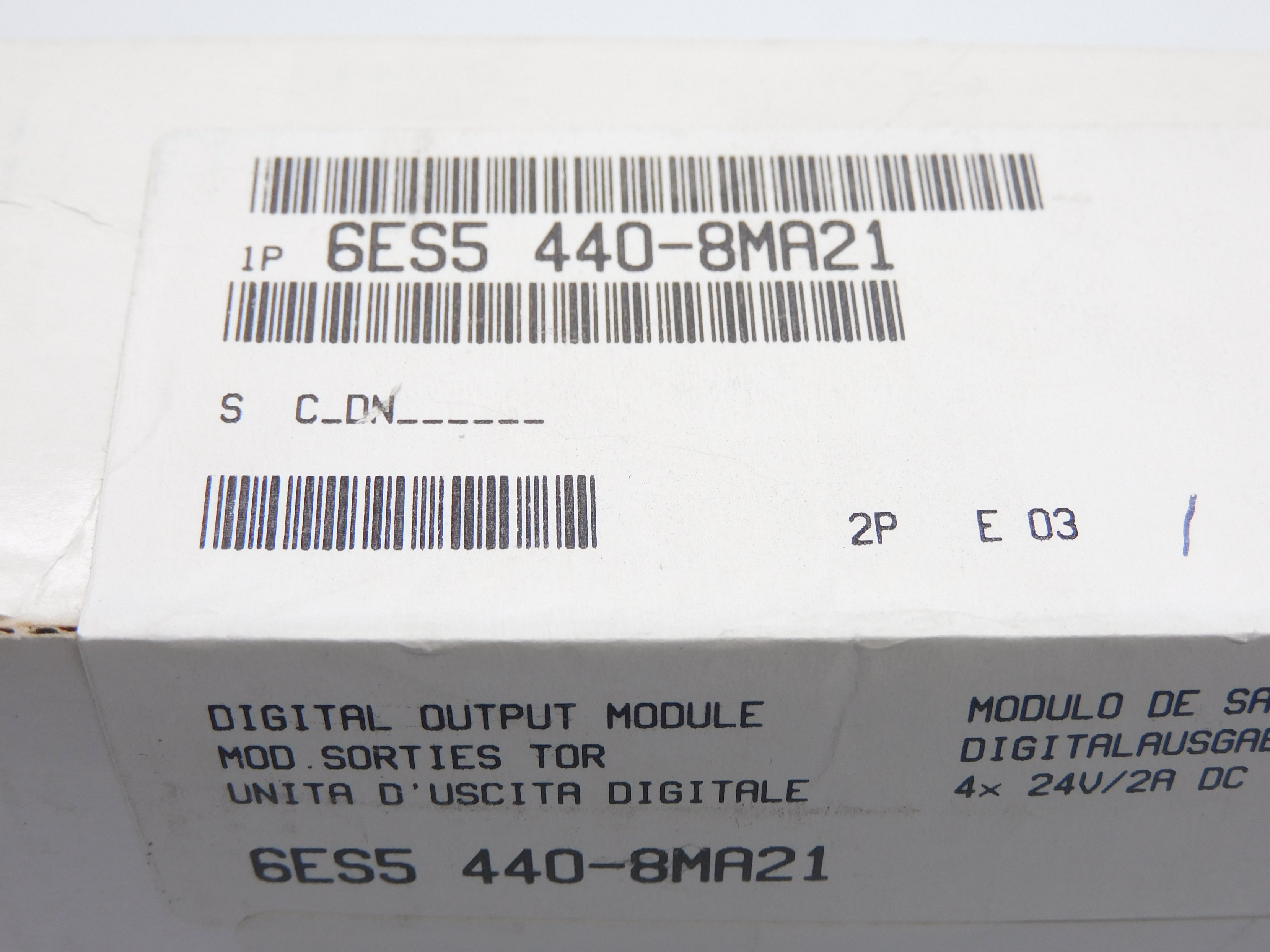 SIEMENS 6ES5440-8MA21 NSFS