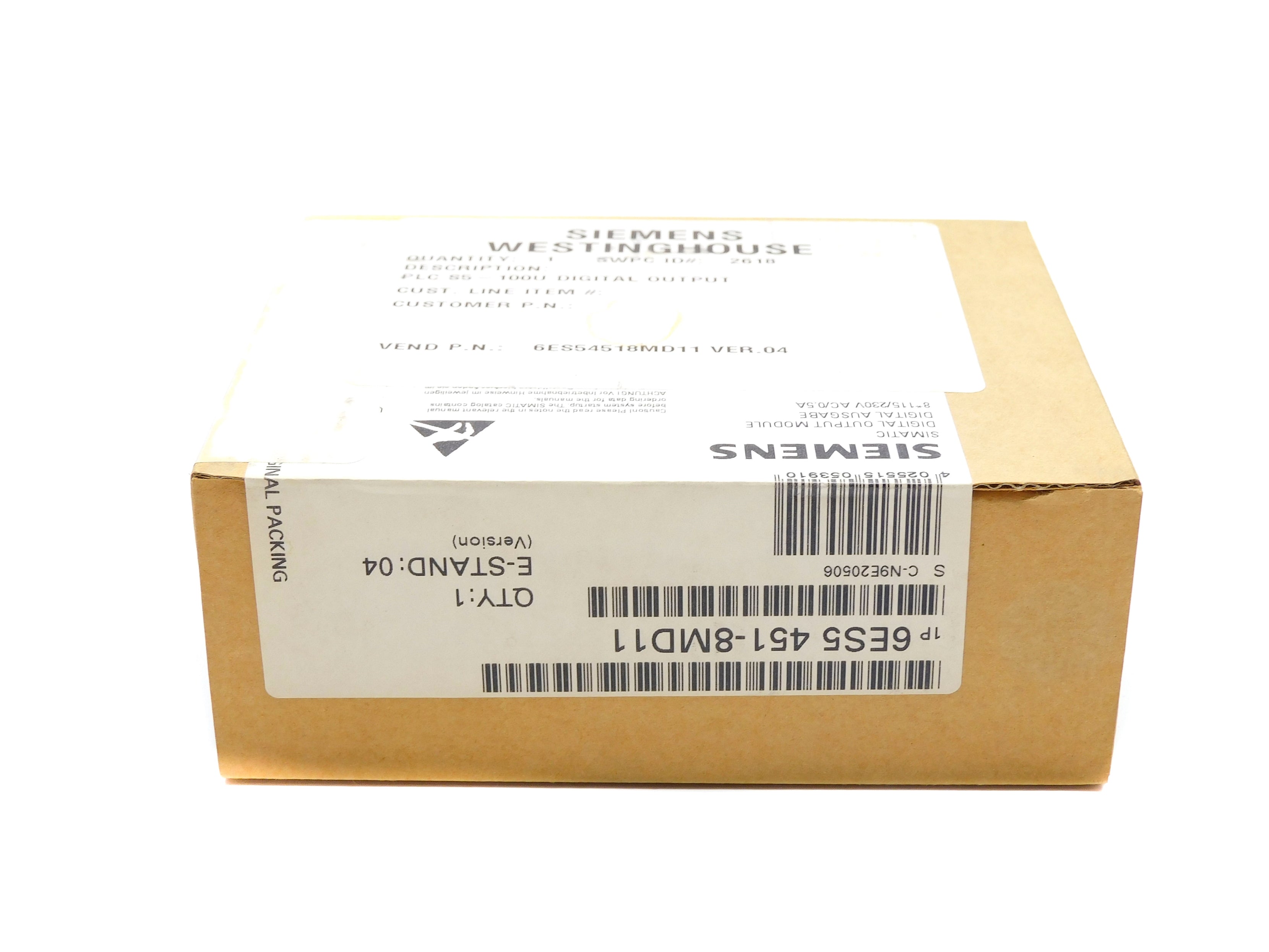 SIEMENS 6ES5451-8MD11 NSFS