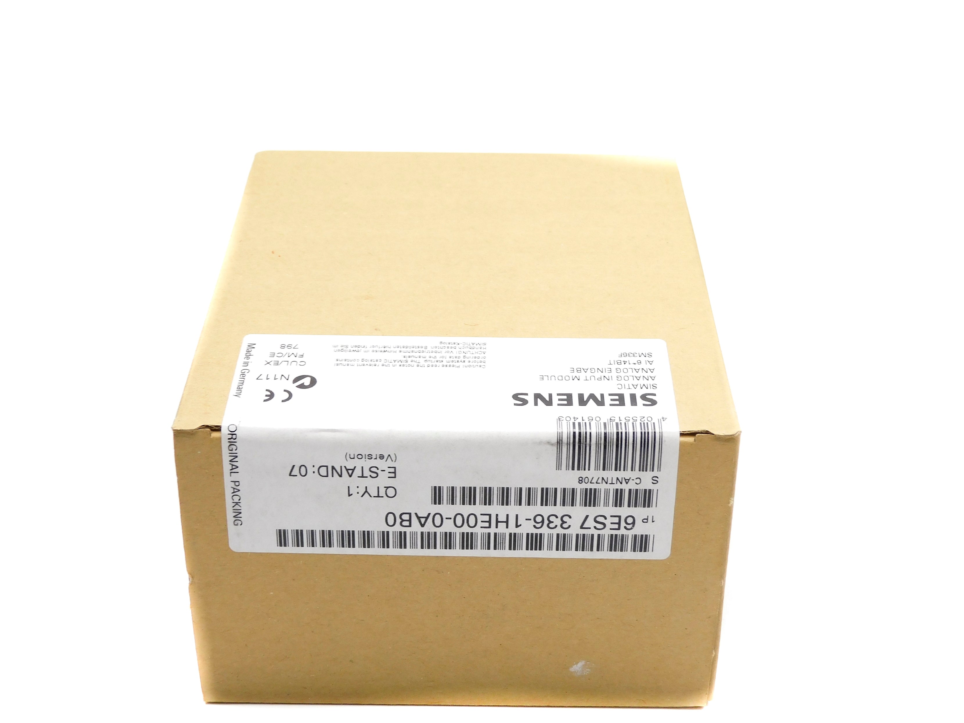 SIEMENS 6ES7336-1HE00-0AB0 NSFS