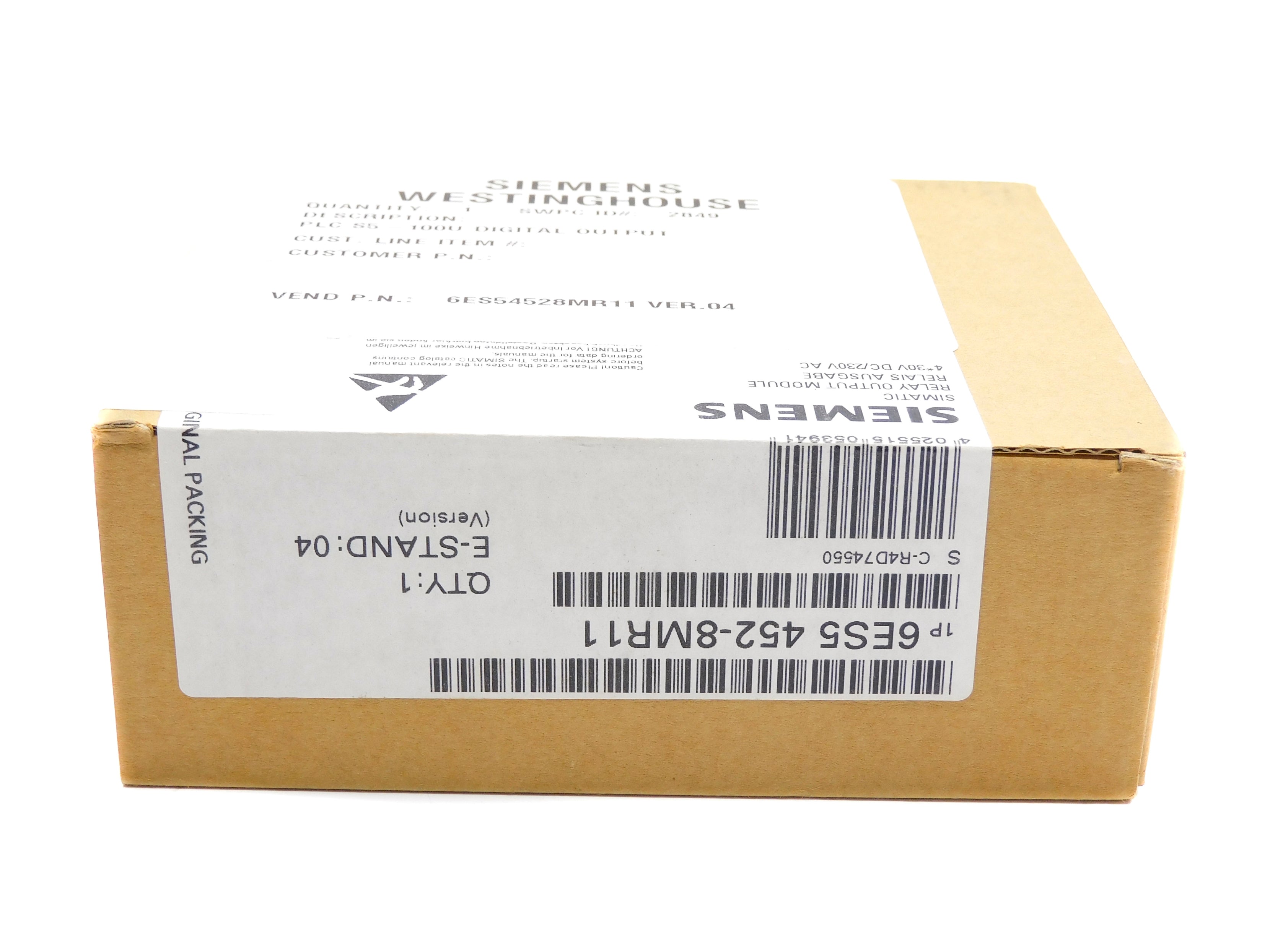 SIEMENS 6ES5452-8MR11 NSFS