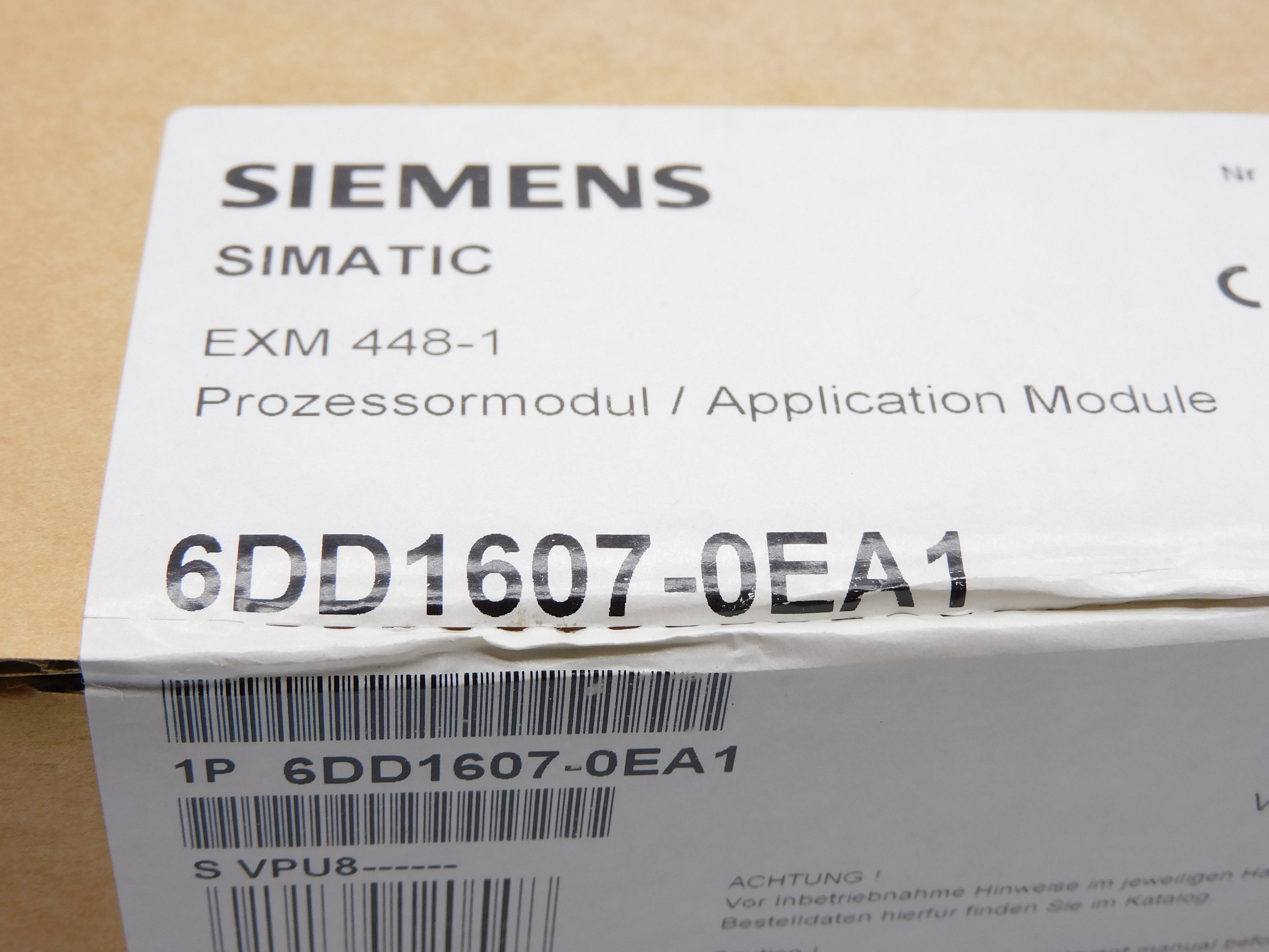 SIEMENS 6DD1607-0EA1 NSFS