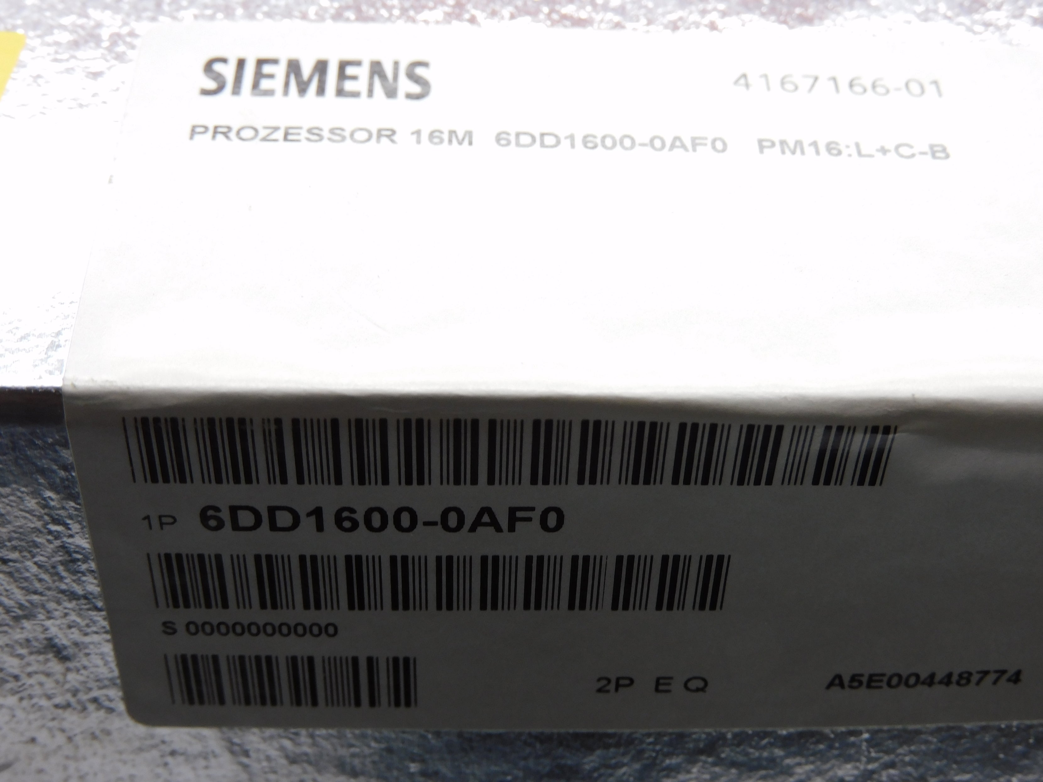 SIEMENS 6DD1600-0AF0 NSFS