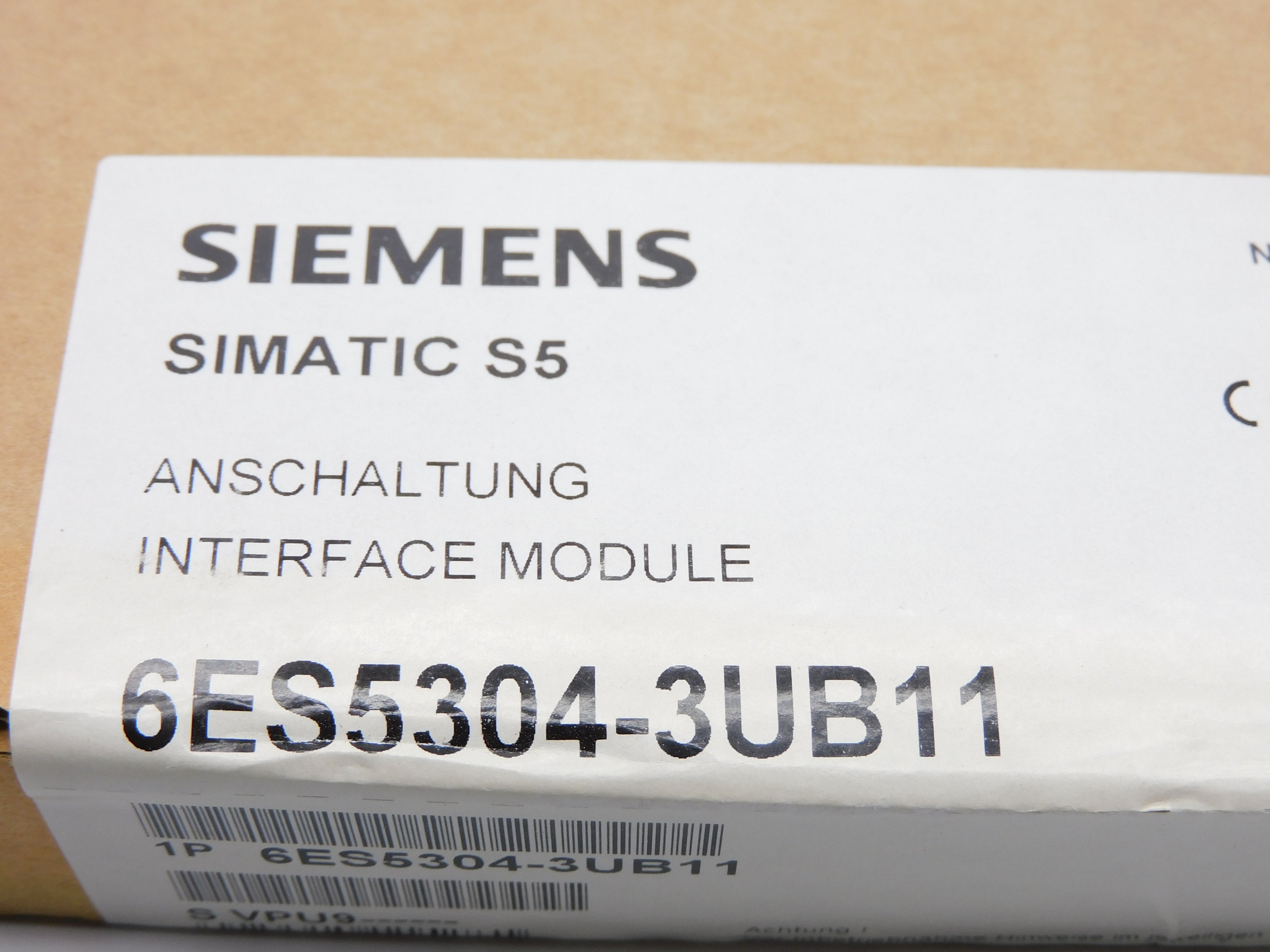SIEMENS 6ES5304-3UB11 F/W 02 NSFS