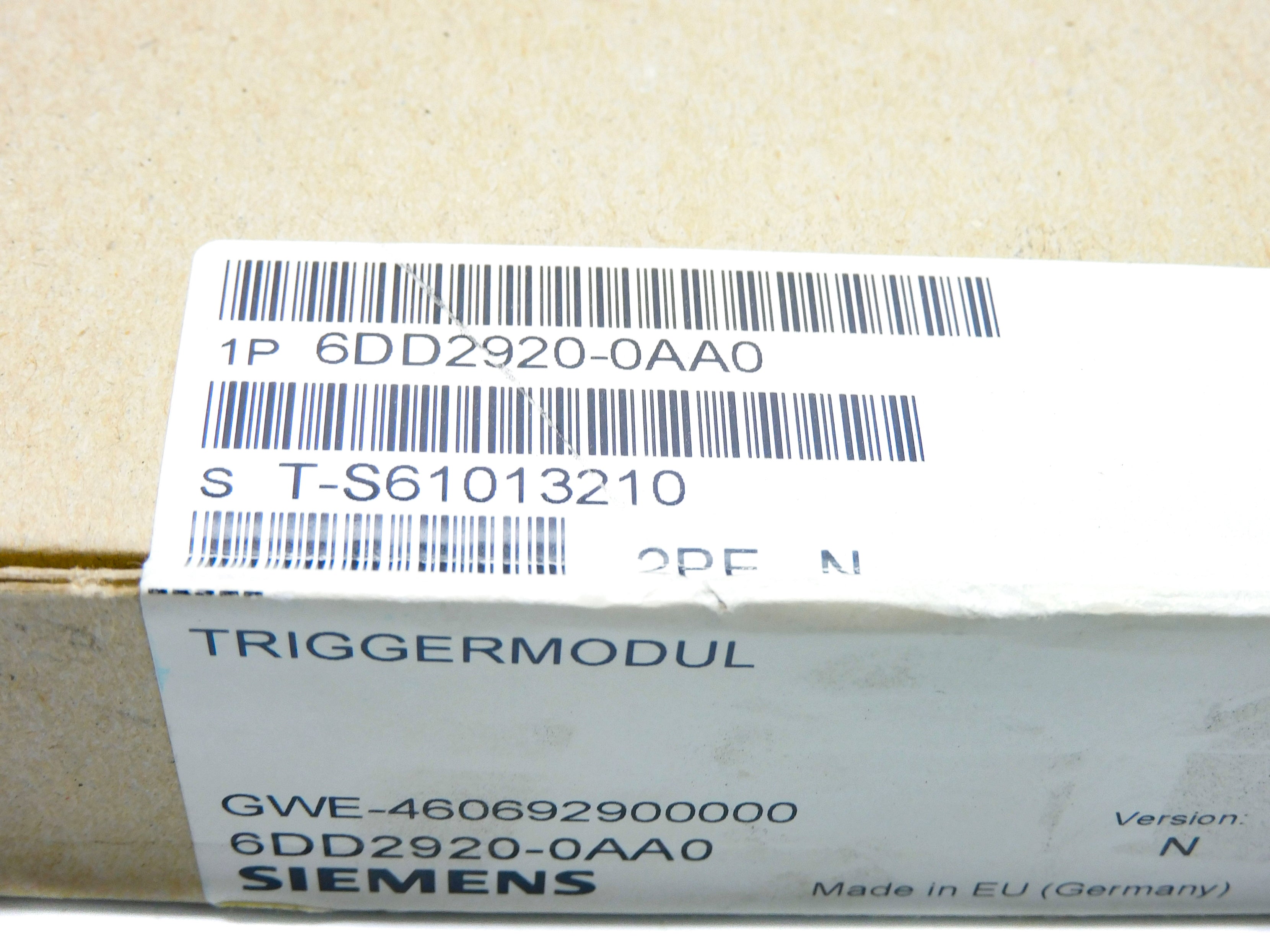 SIEMENS 6DD2920-0AA0 NSFS