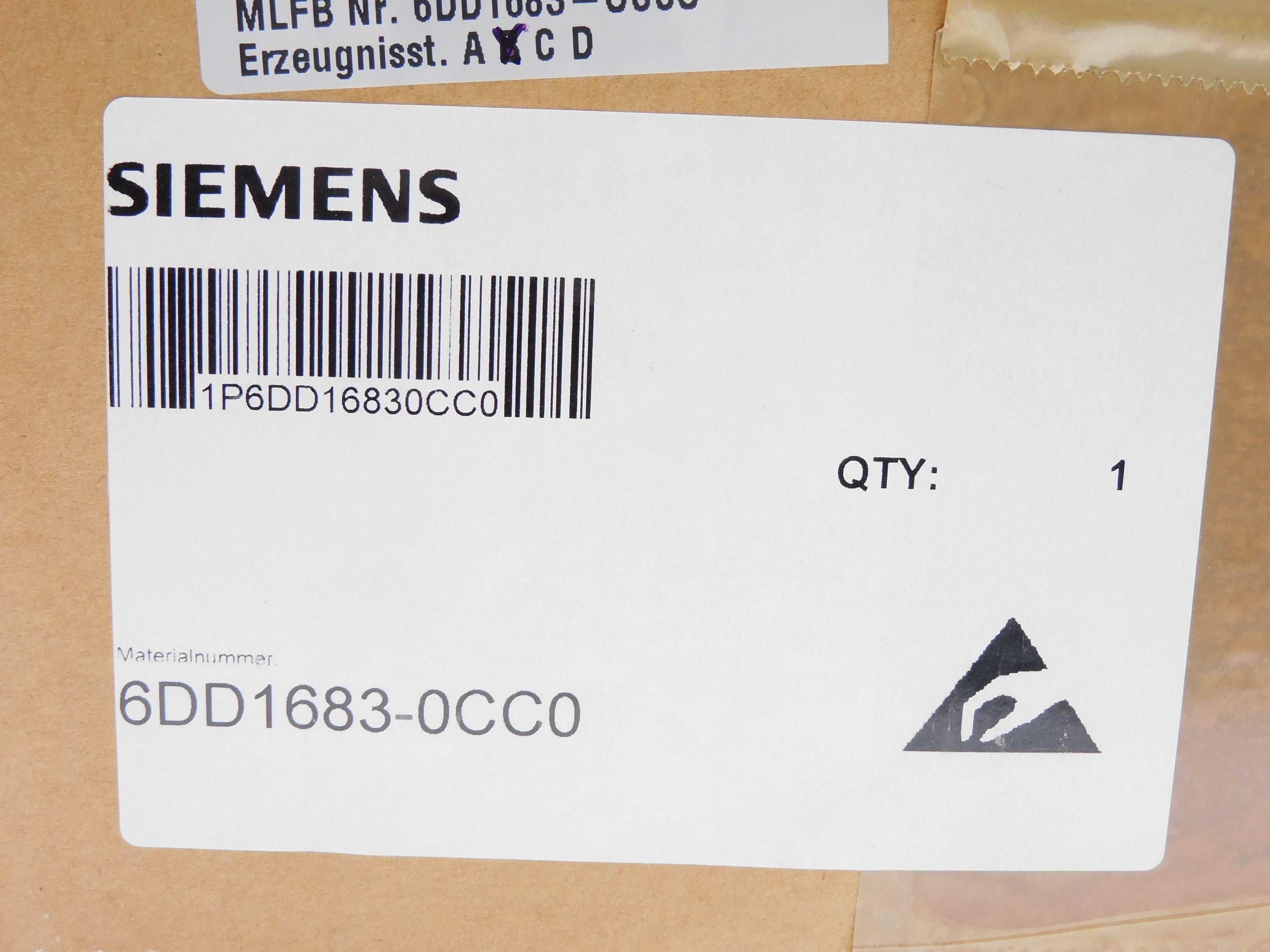 SIEMENS 6DD1683-0CC0 NSFS
