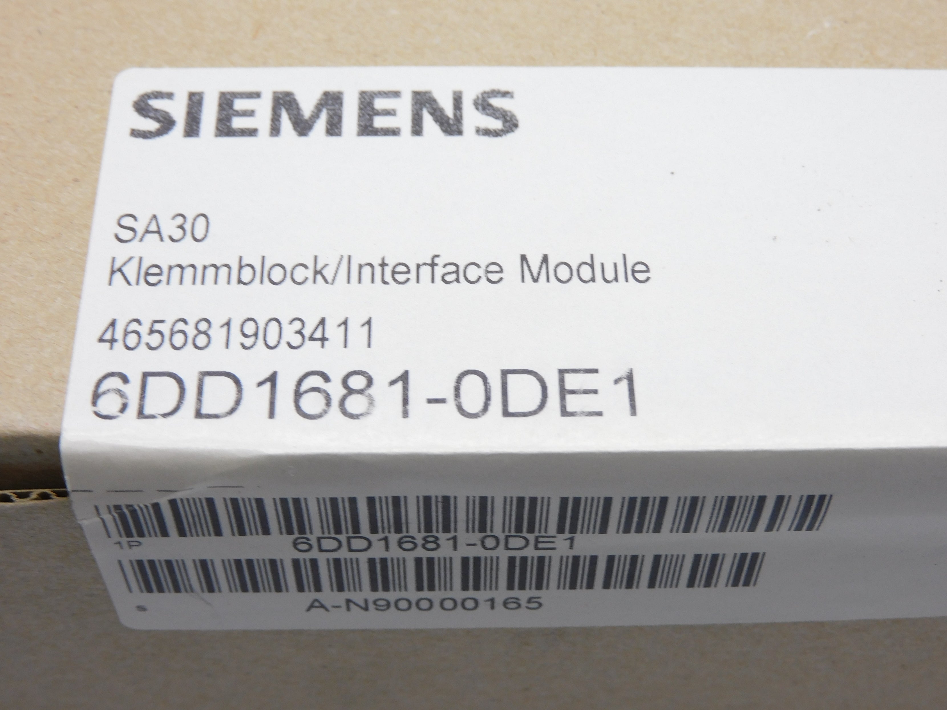SIEMENS 6DD1681-0DE1 NSFS