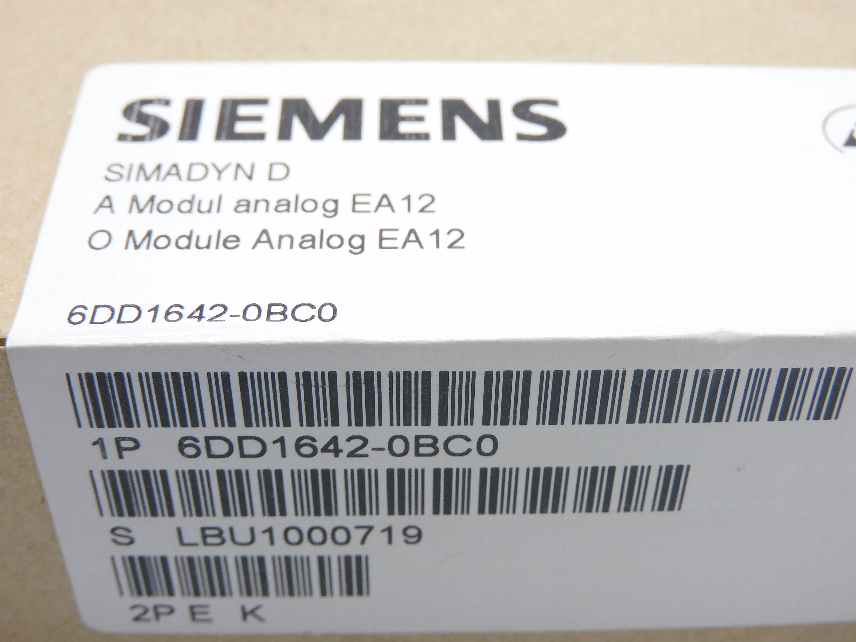 SIEMENS 6DD1642-0BC0 NSFS