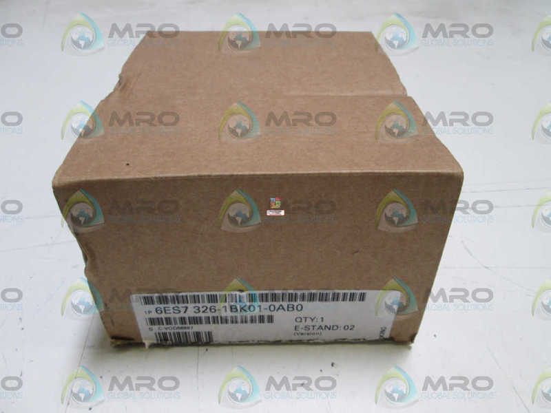 SIEMENS INPUT MODULE 6ES7 326-1BK01-0AB0 *NEW IN BOX*