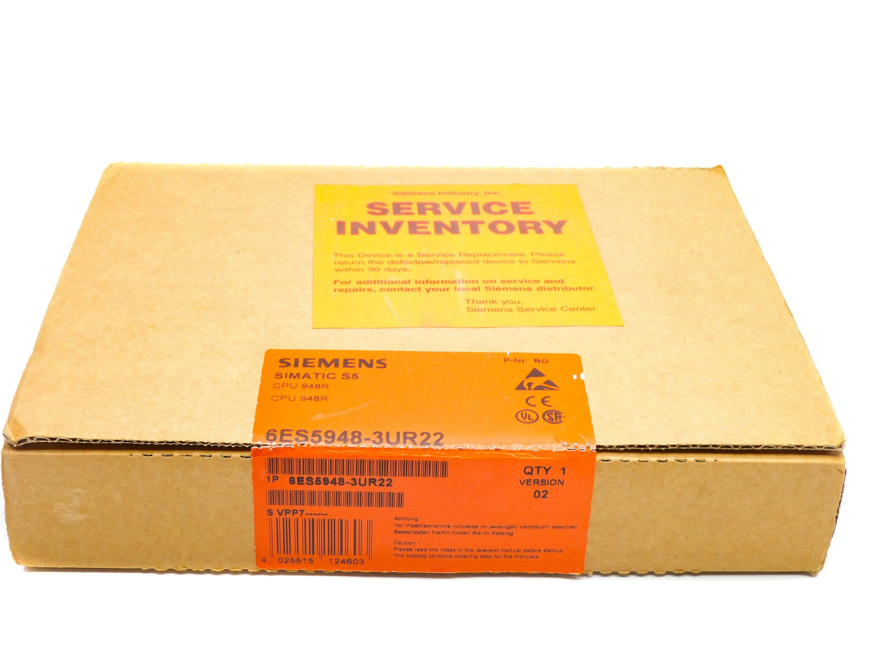 SIEMENS 6ES5948-3UR22 NSFS