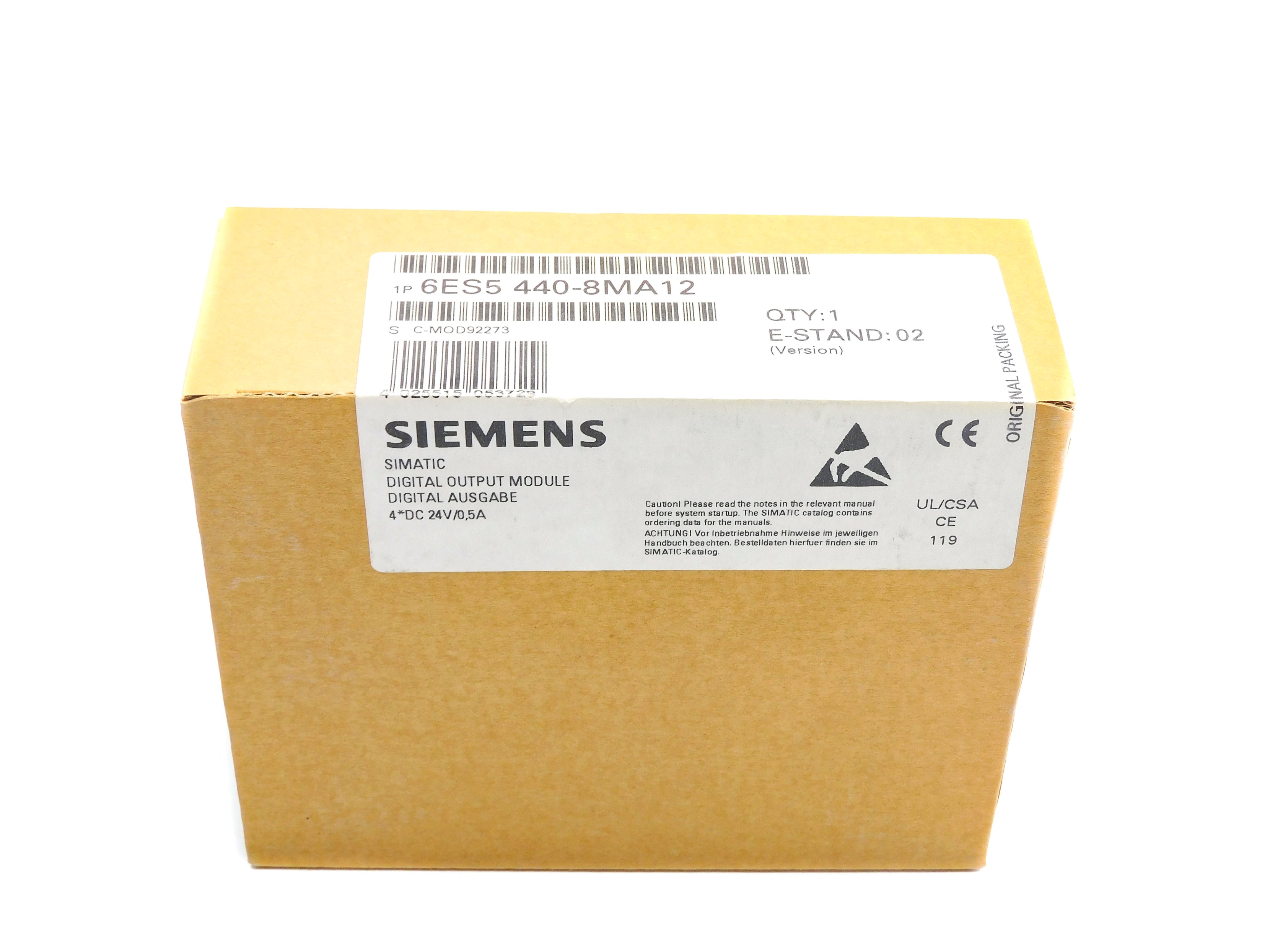 SIEMENS 6ES5440-8MA12 NSFS