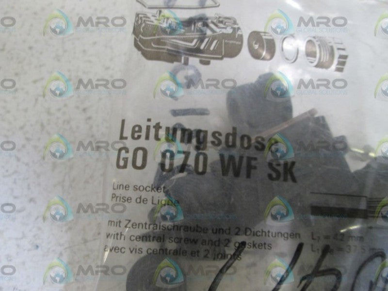 LEITUNGSDOSE LINE SOKCET G0 070 WF SK *NEW IN FACTORY BAG*