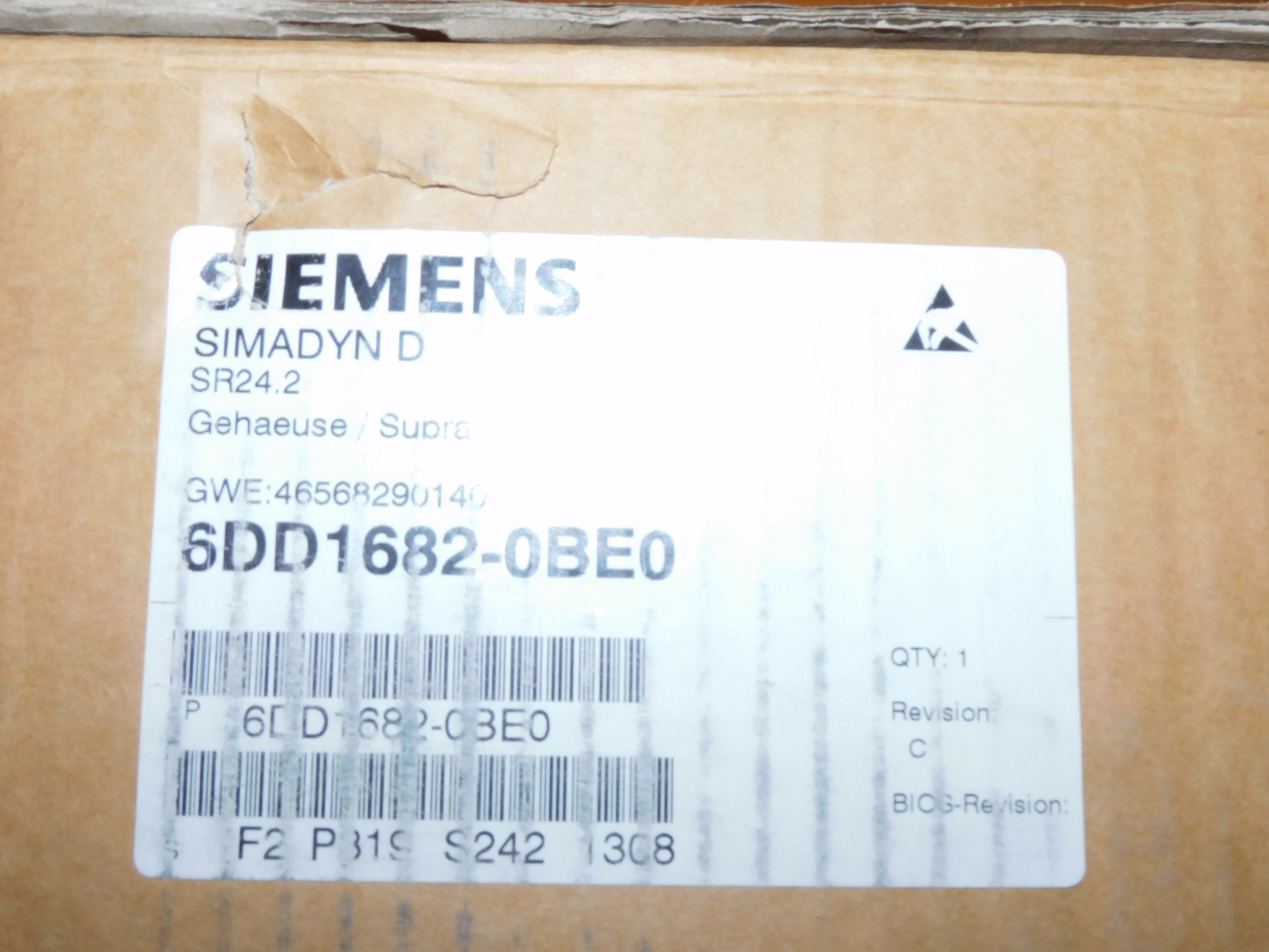 SIEMENS 6DD1682-0BE0 NSMP