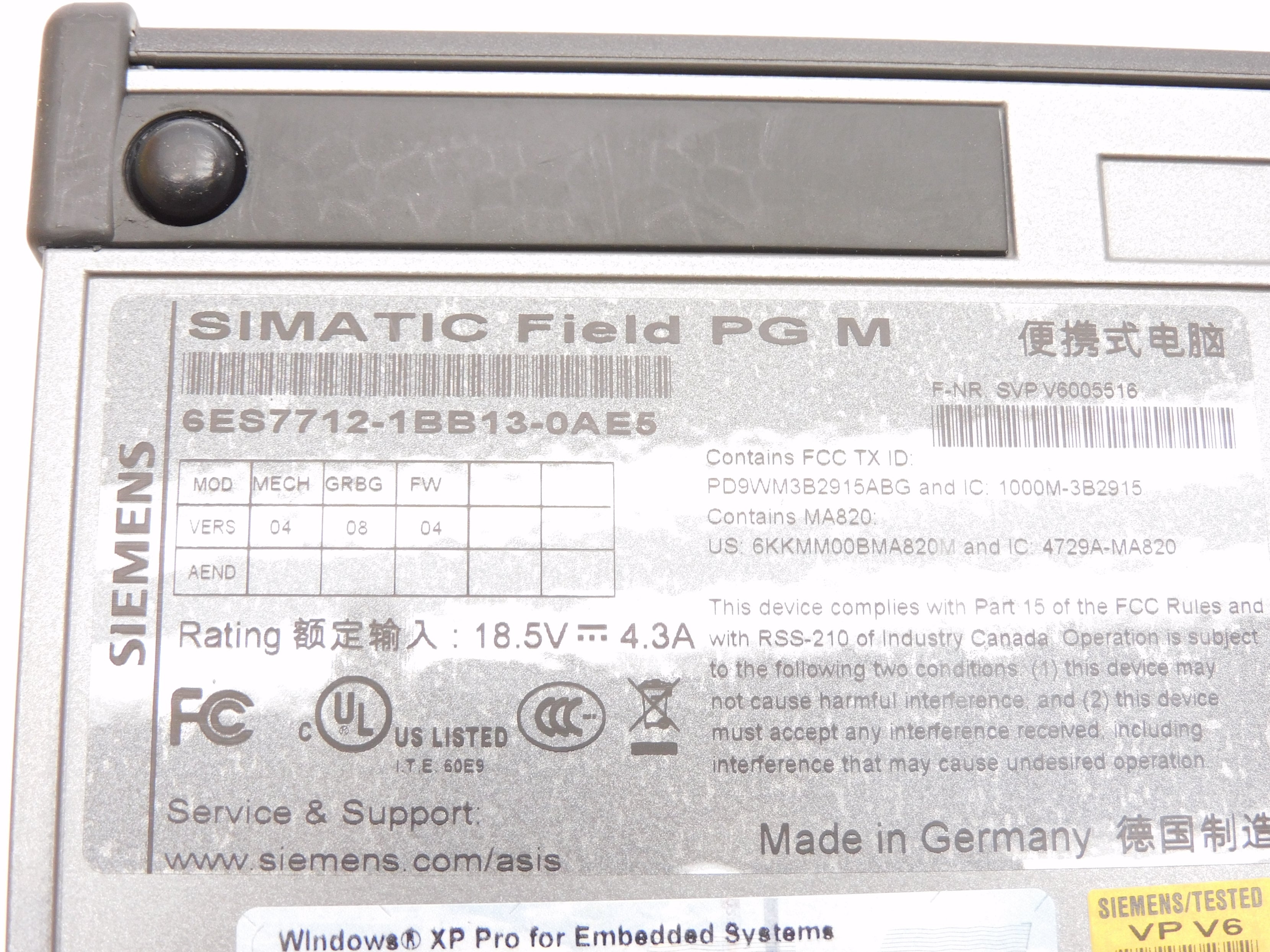 SIEMENS 6ES7712-1BB13-0AE5 NSMP