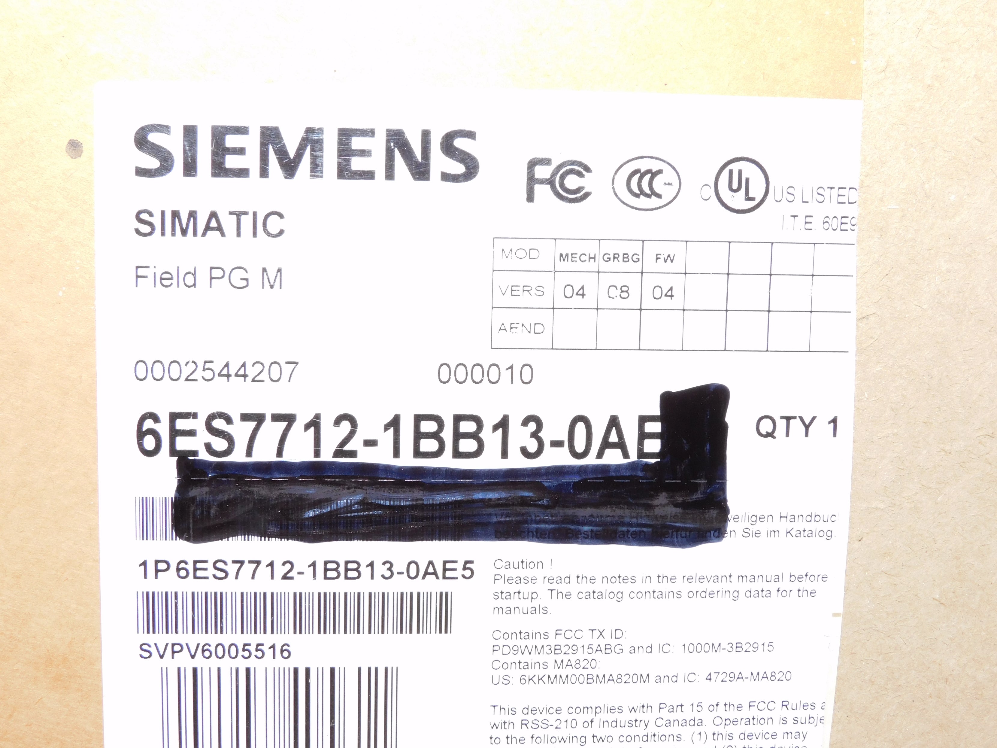 SIEMENS 6ES7712-1BB13-0AE5 NSMP