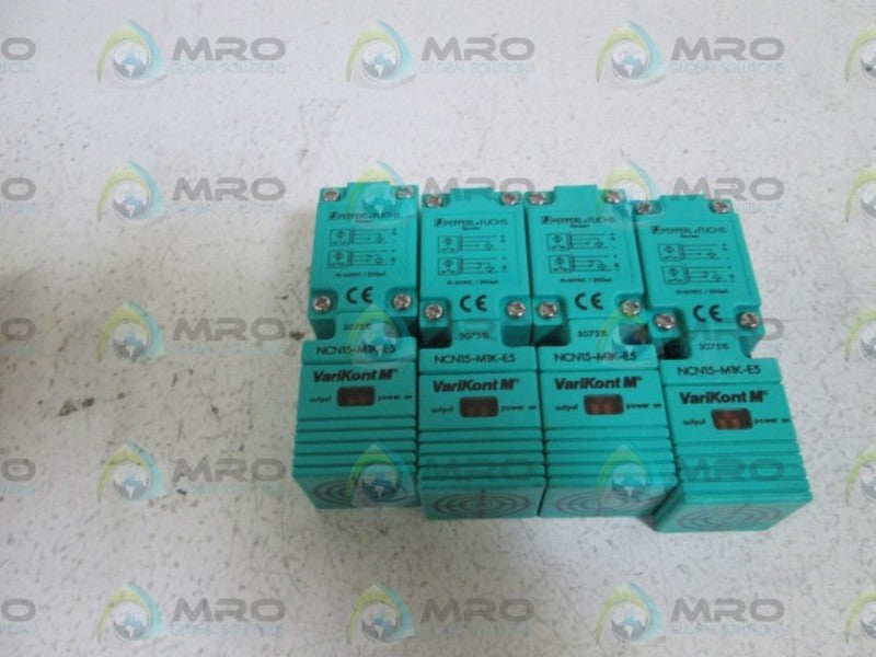 LOT OF 4 PEPPERL+FUCHS INDUCTIVE SENSOR NCN15-M1K-E5 *NEW IN BOX*