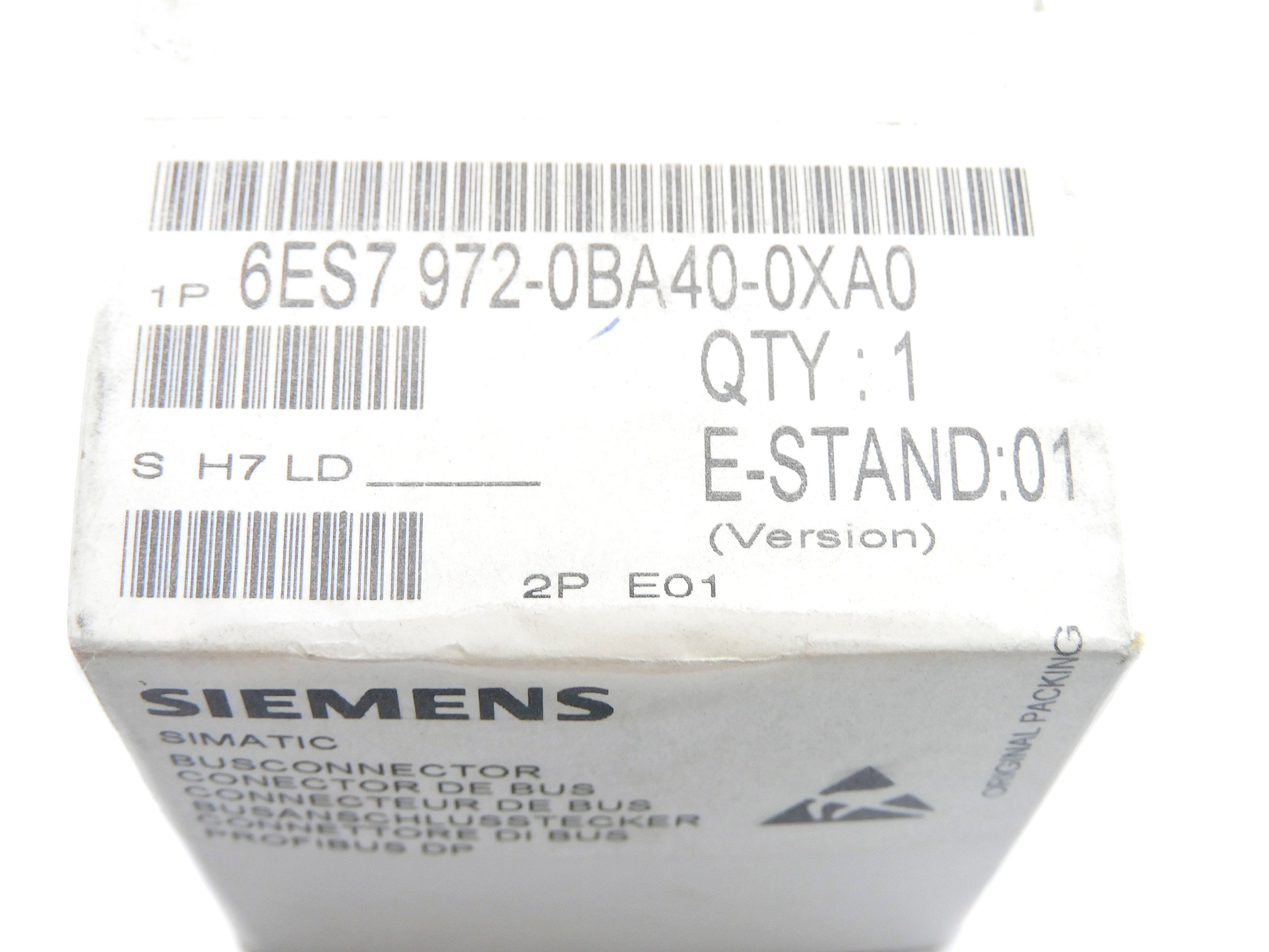 SIEMENS 6ES7972-0BA40-0XA0 NSFS
