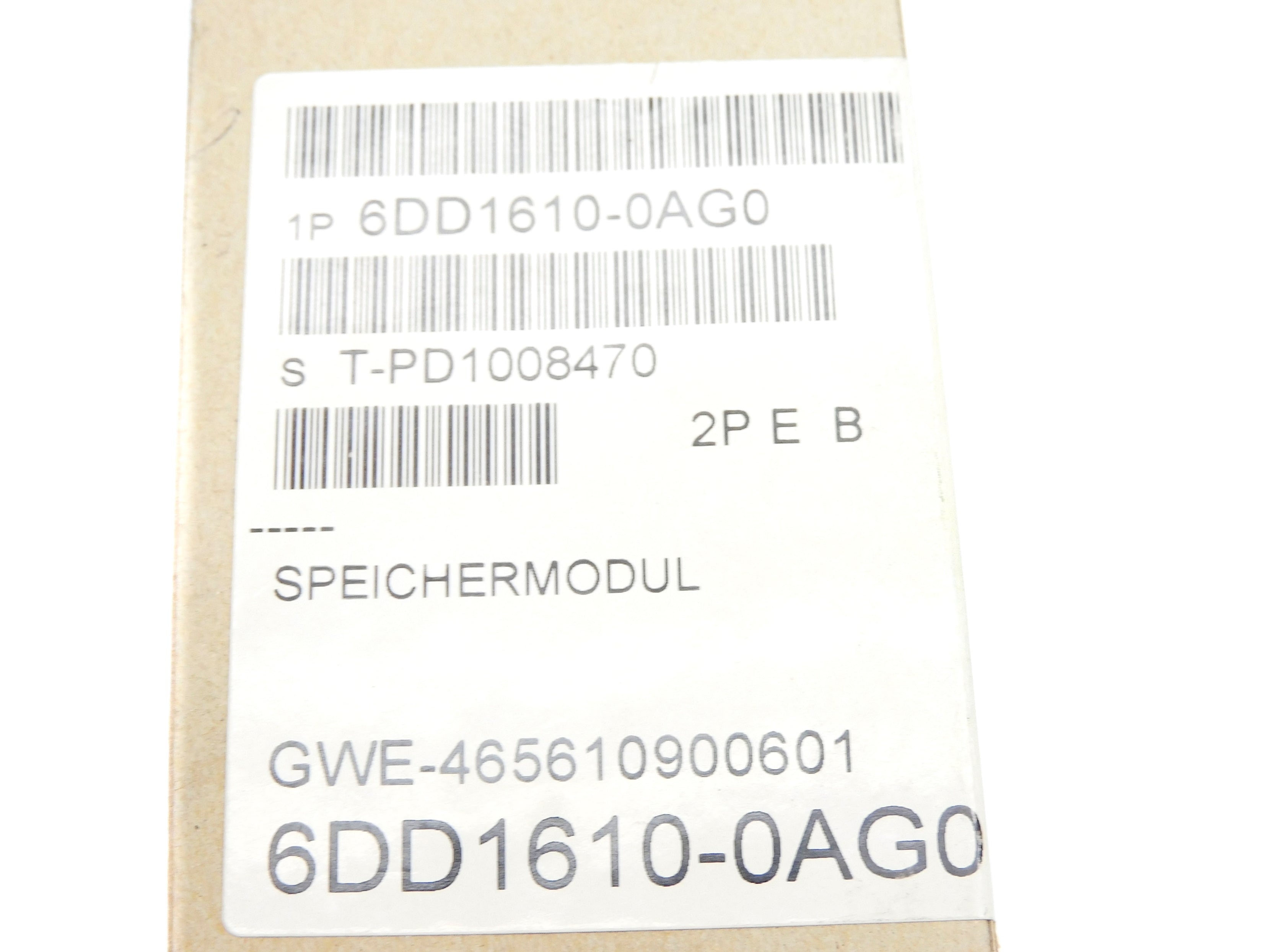 SIEMENS 6DD1610-0AG0 NSFS