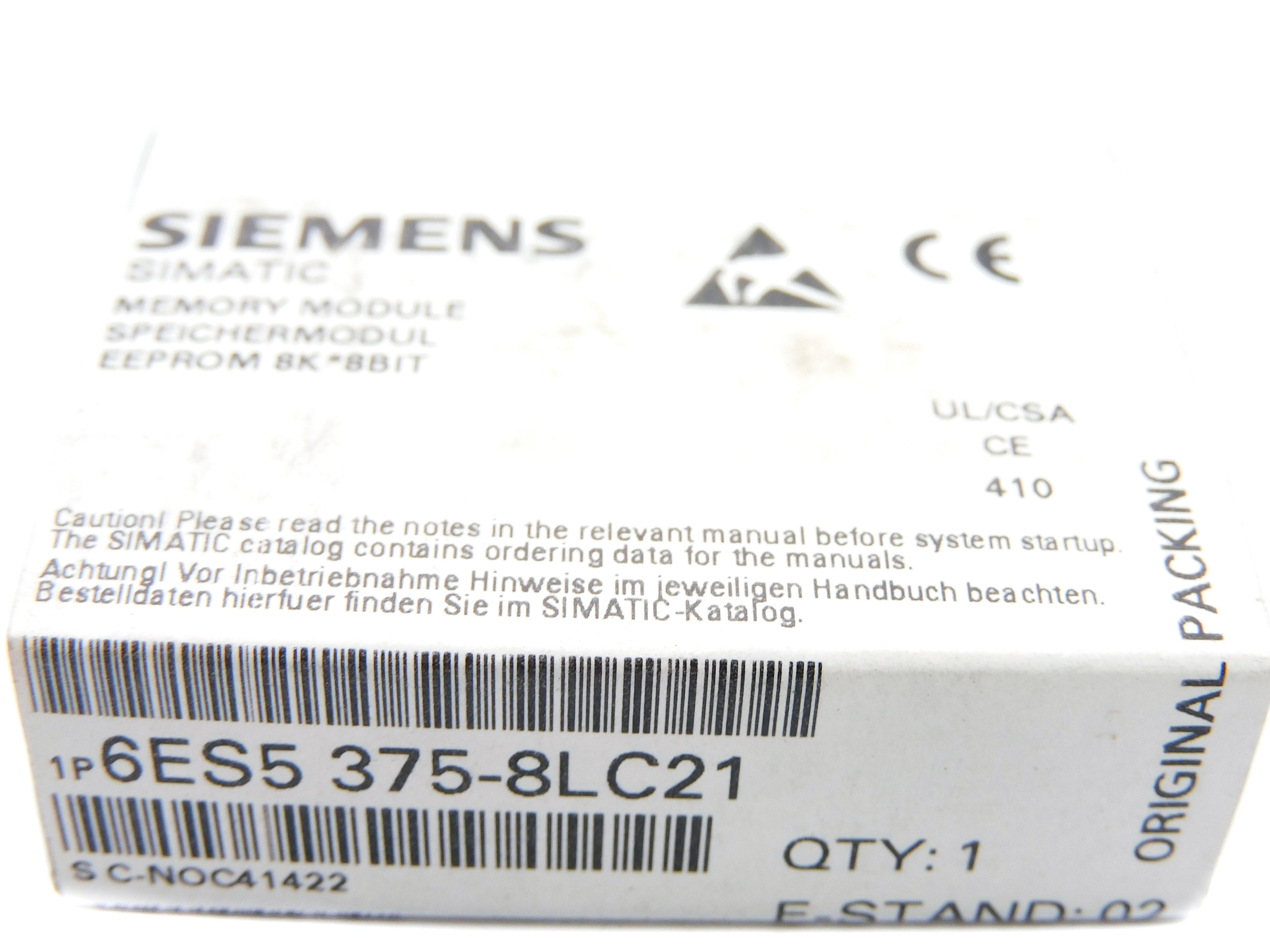 SIEMENS 6ES5375-8LC21 NSFS