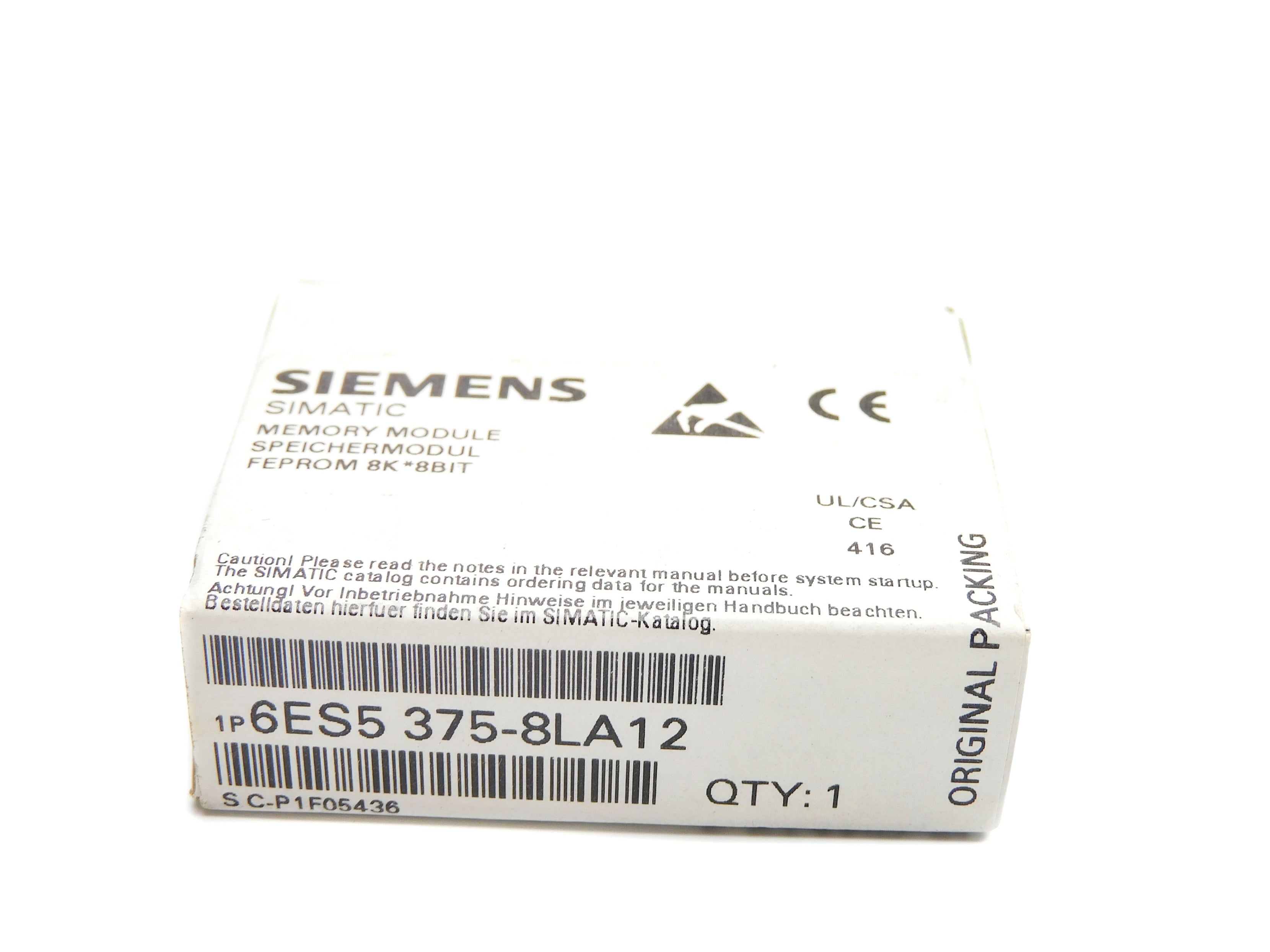 SIEMENS 6ES5375-8LA12 NSFS