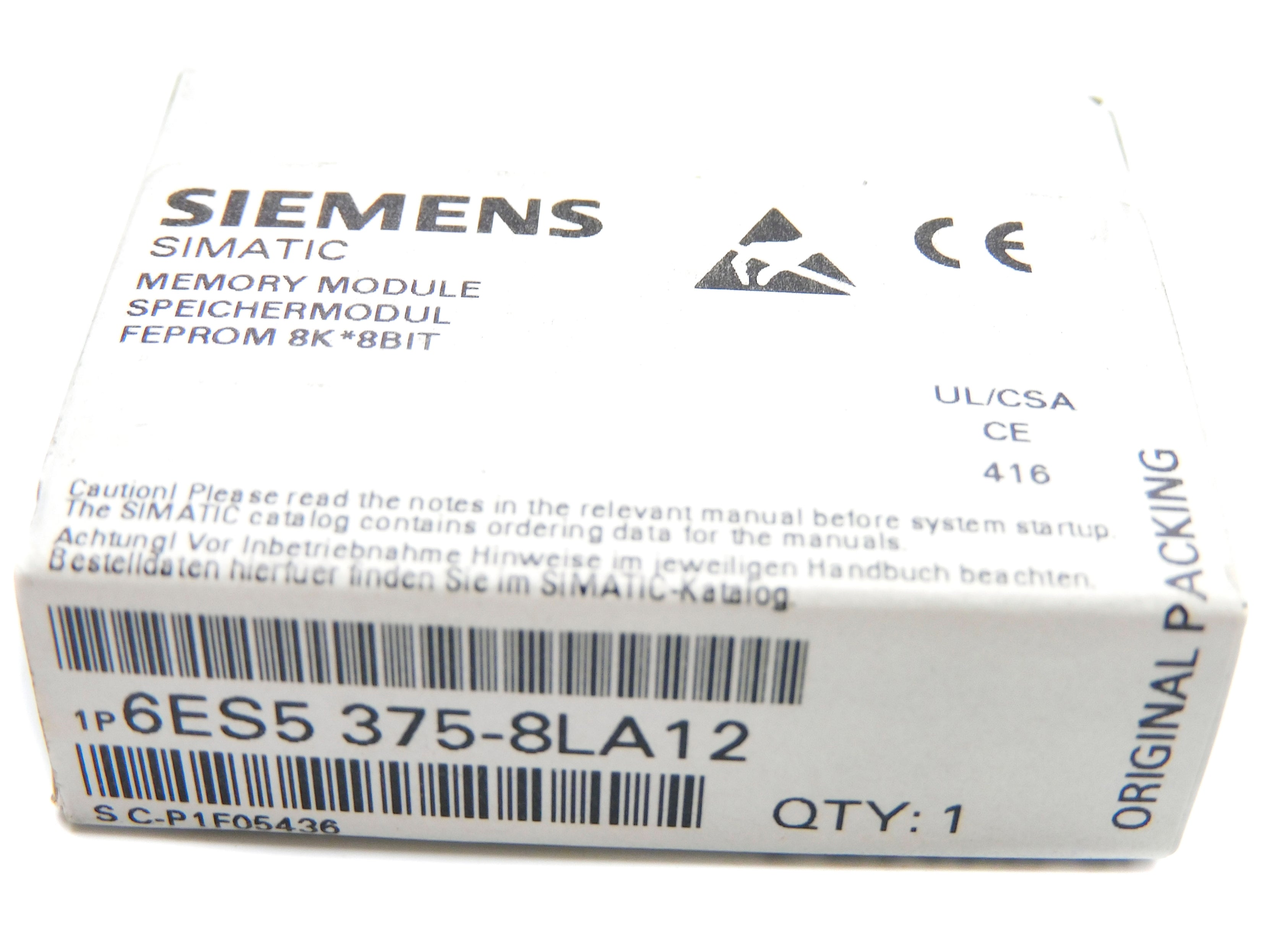 SIEMENS 6ES5375-8LA12 NSFS