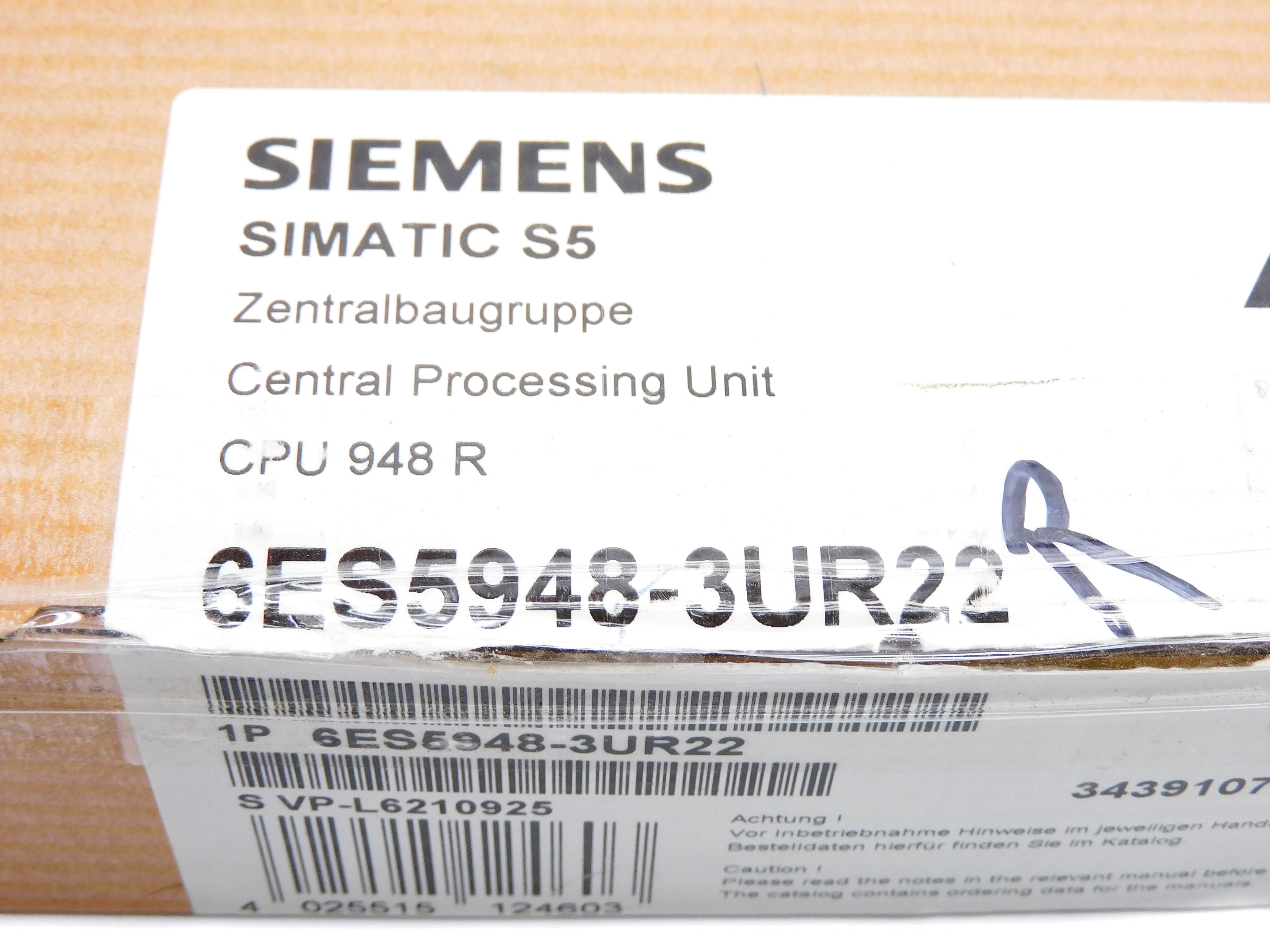 SIEMENS 6ES5948-3UR22 NSMP