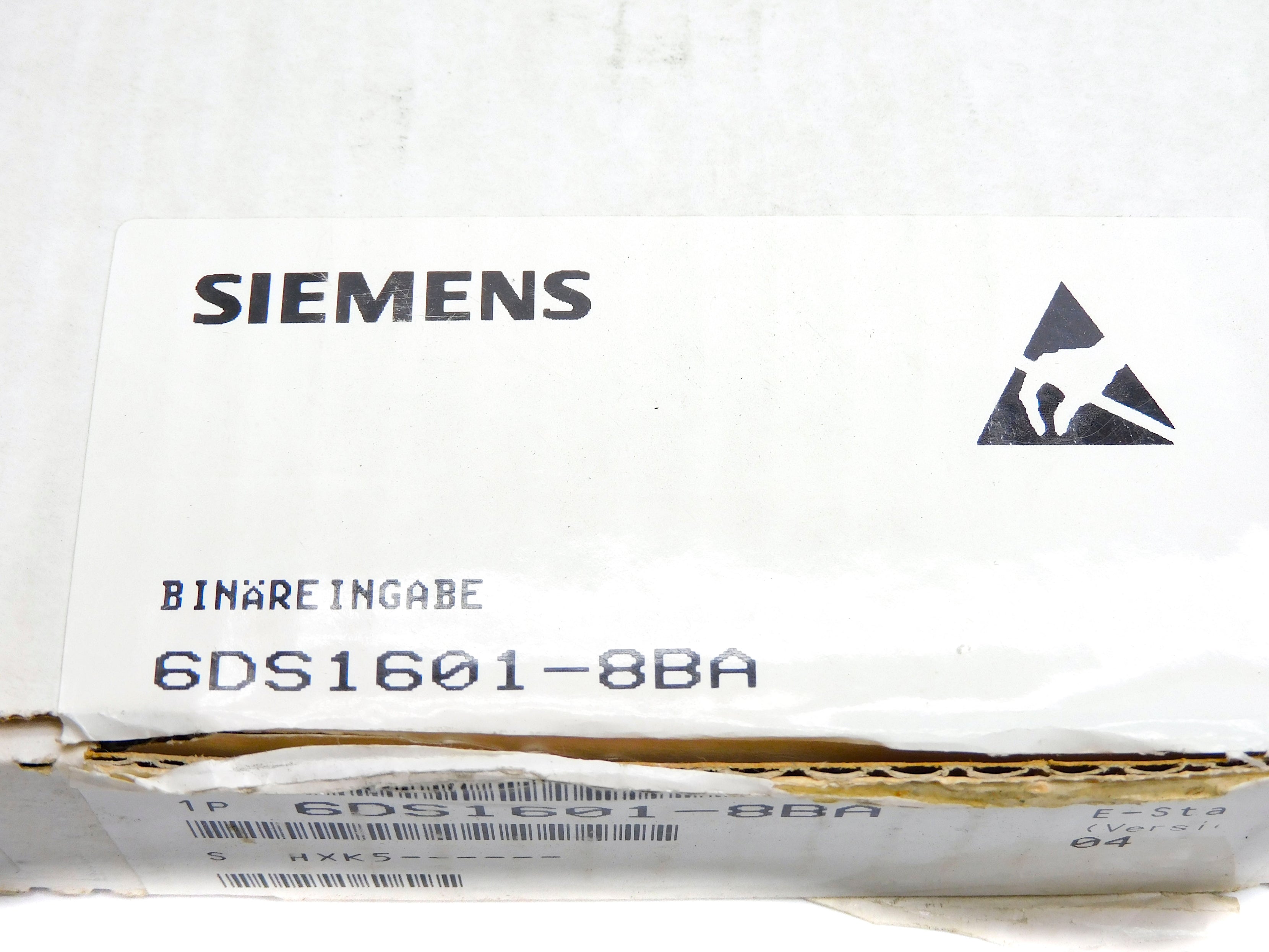 SIEMENS 6DS1601-8BA NSMP