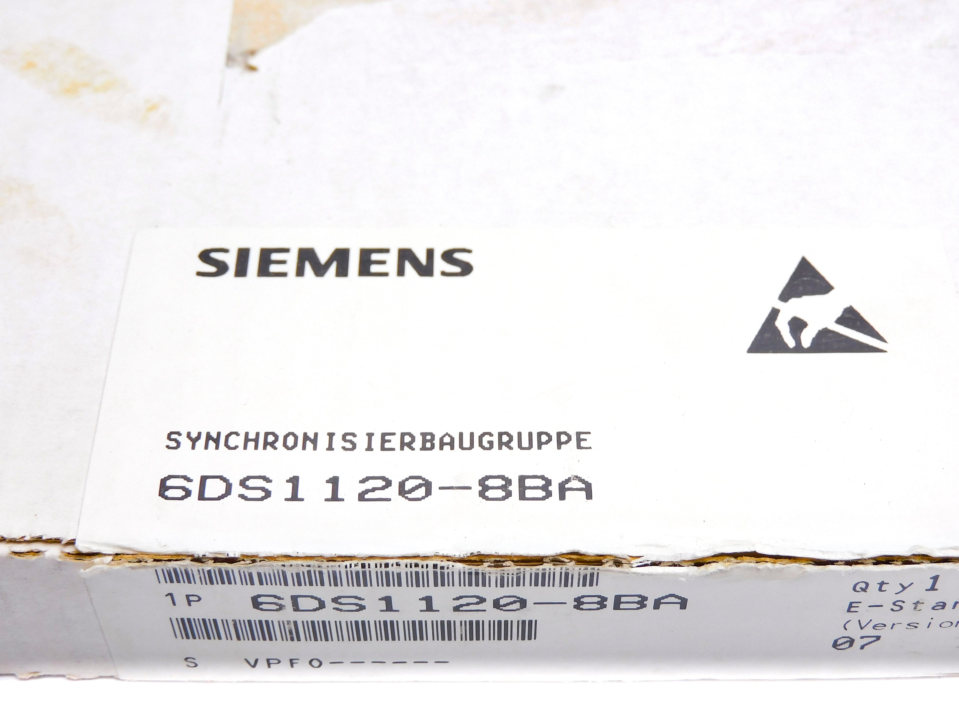SIEMENS 6DS1120-8BA NSMP