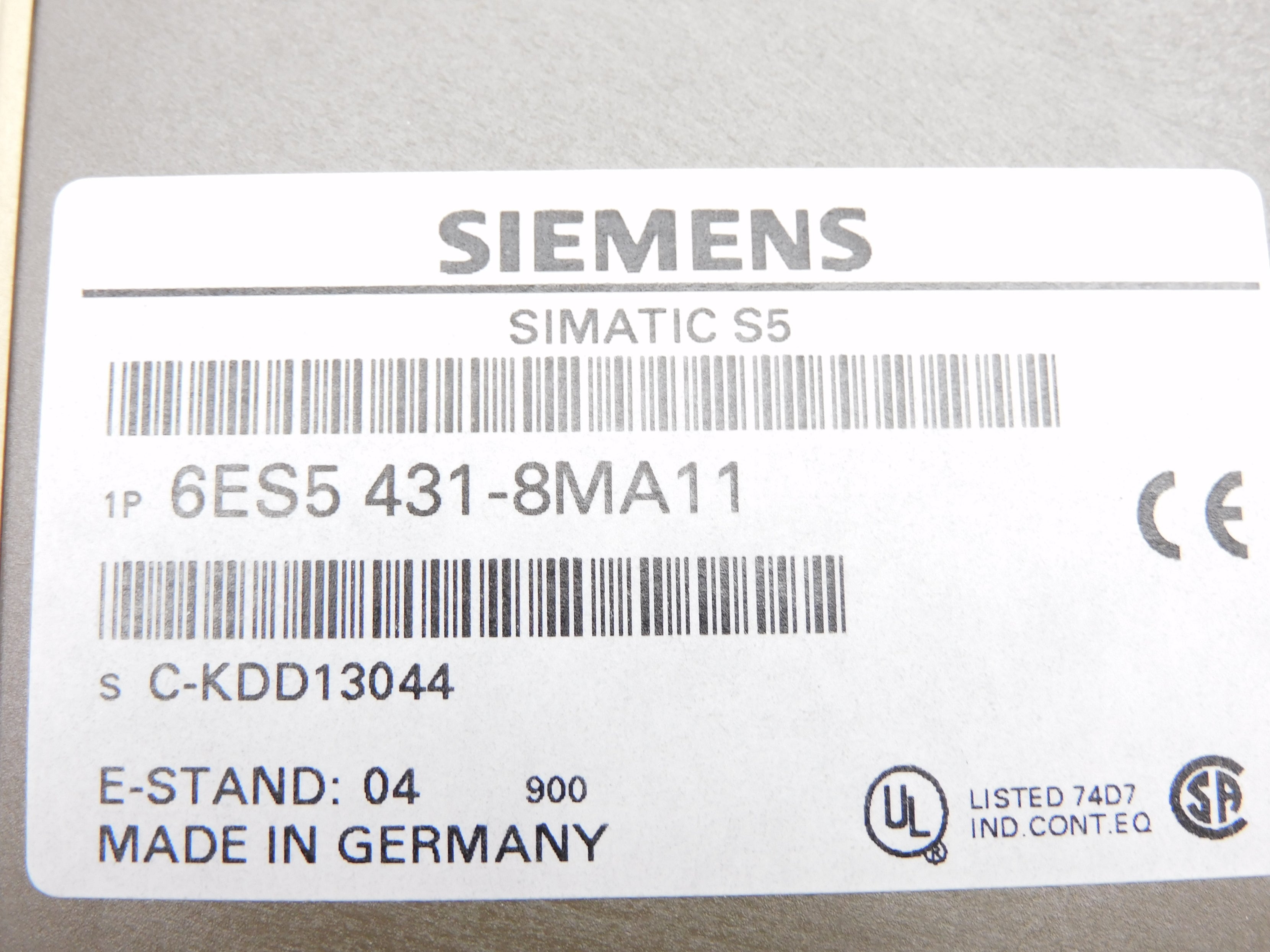 SIEMENS 6ES5431-8MA11 NSMP