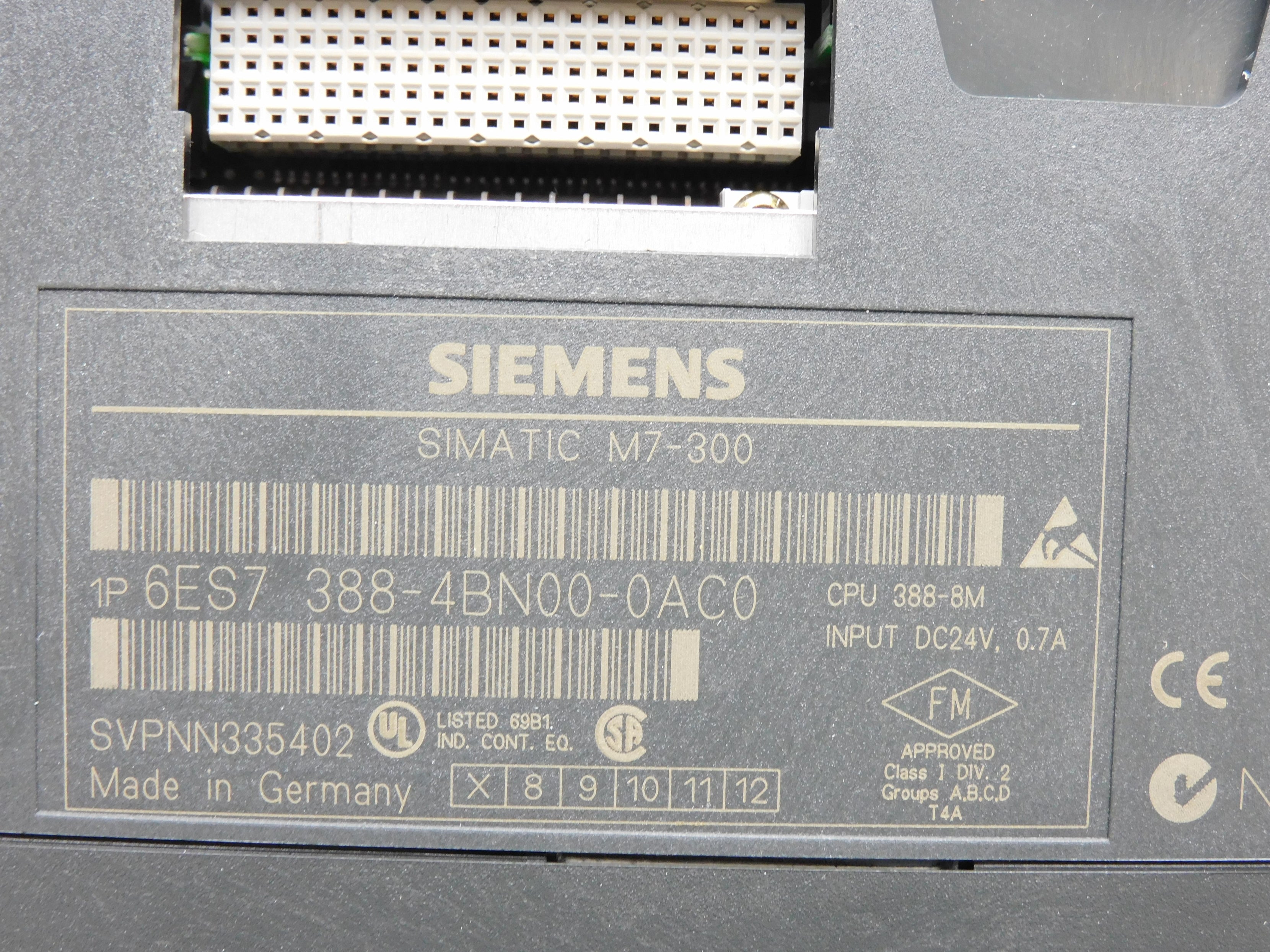 SIEMENS 6ES7388-4BN00-0AC0 NSMP