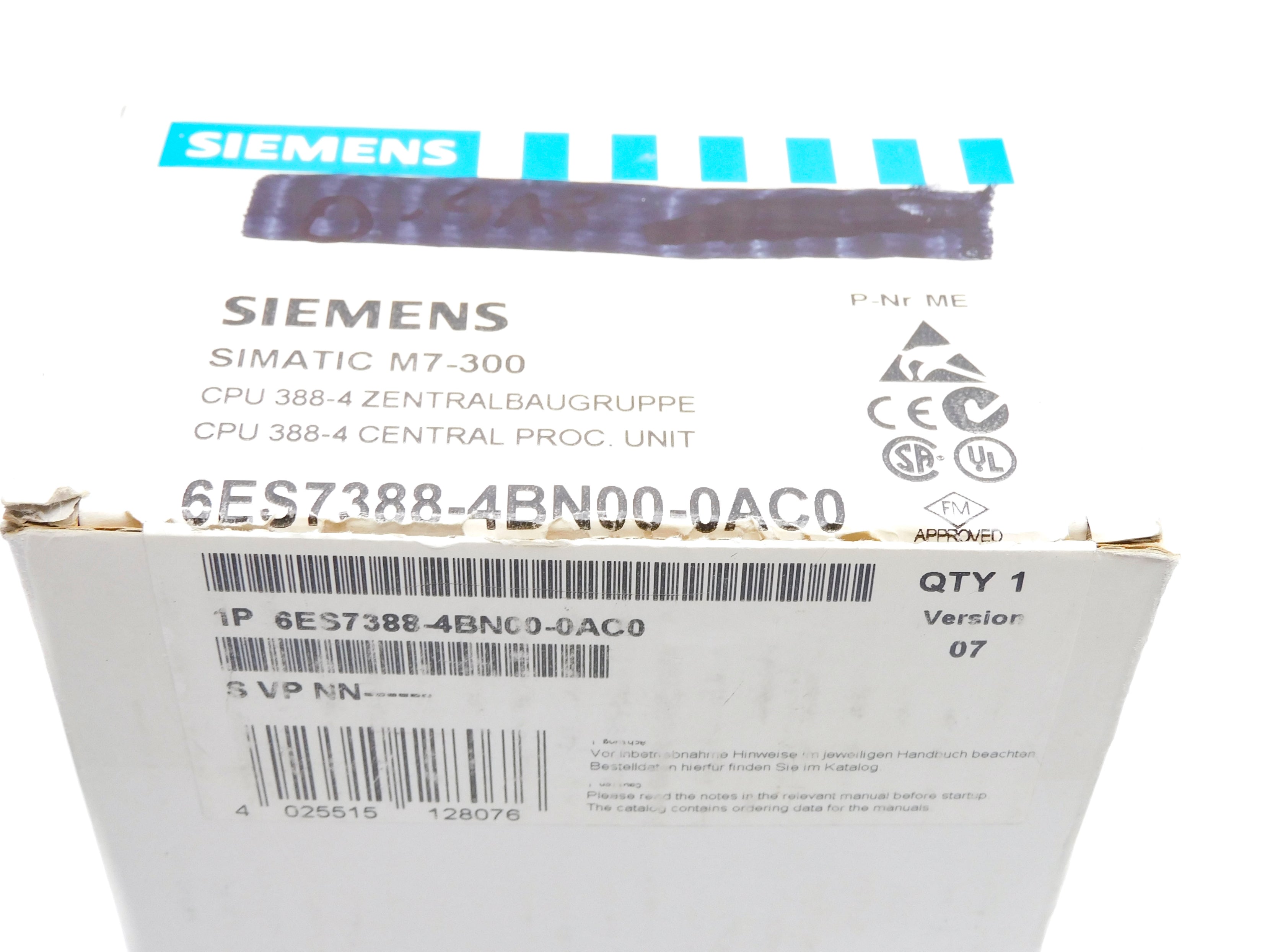 SIEMENS 6ES7388-4BN00-0AC0 NSMP