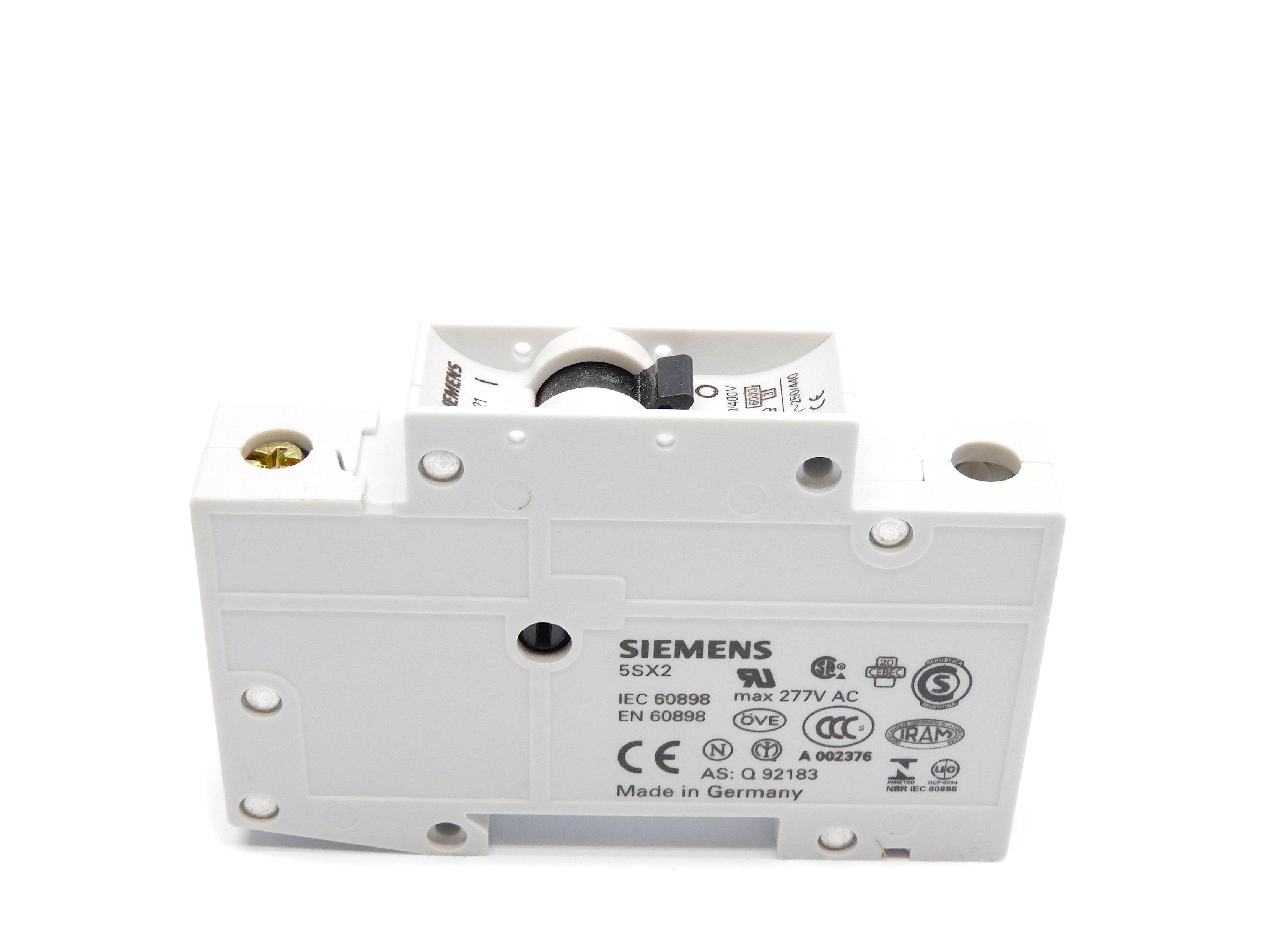 SIEMENS 5SX2106-7 6A 230/400V NSNP