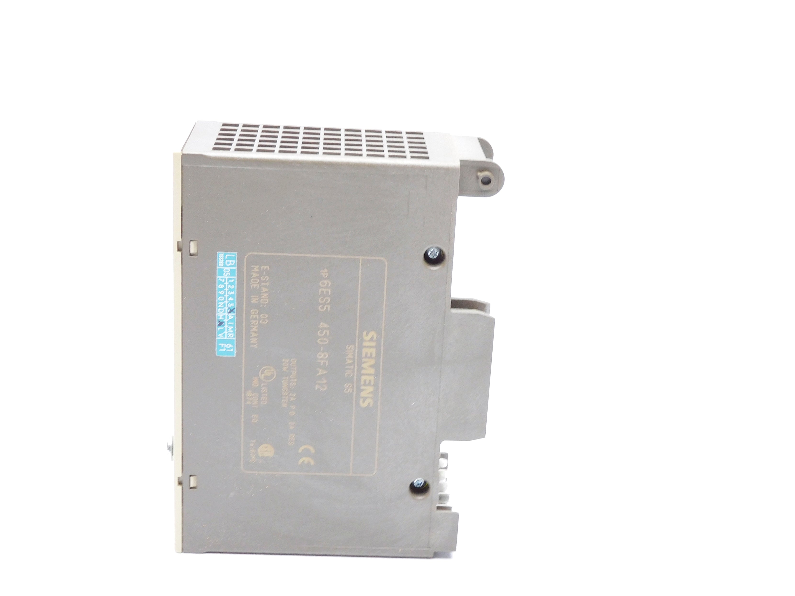 SIEMENS 6ES5450-8FA12 (AS PICTURED) NSMP