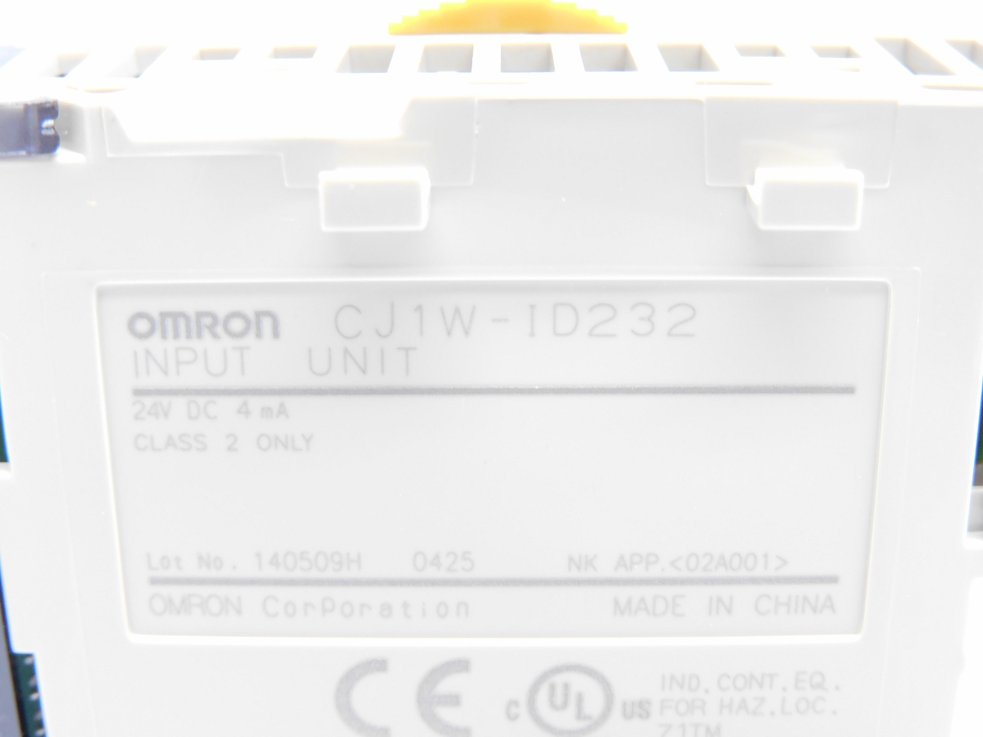 OMRON CJ1W-ID232 NSMP