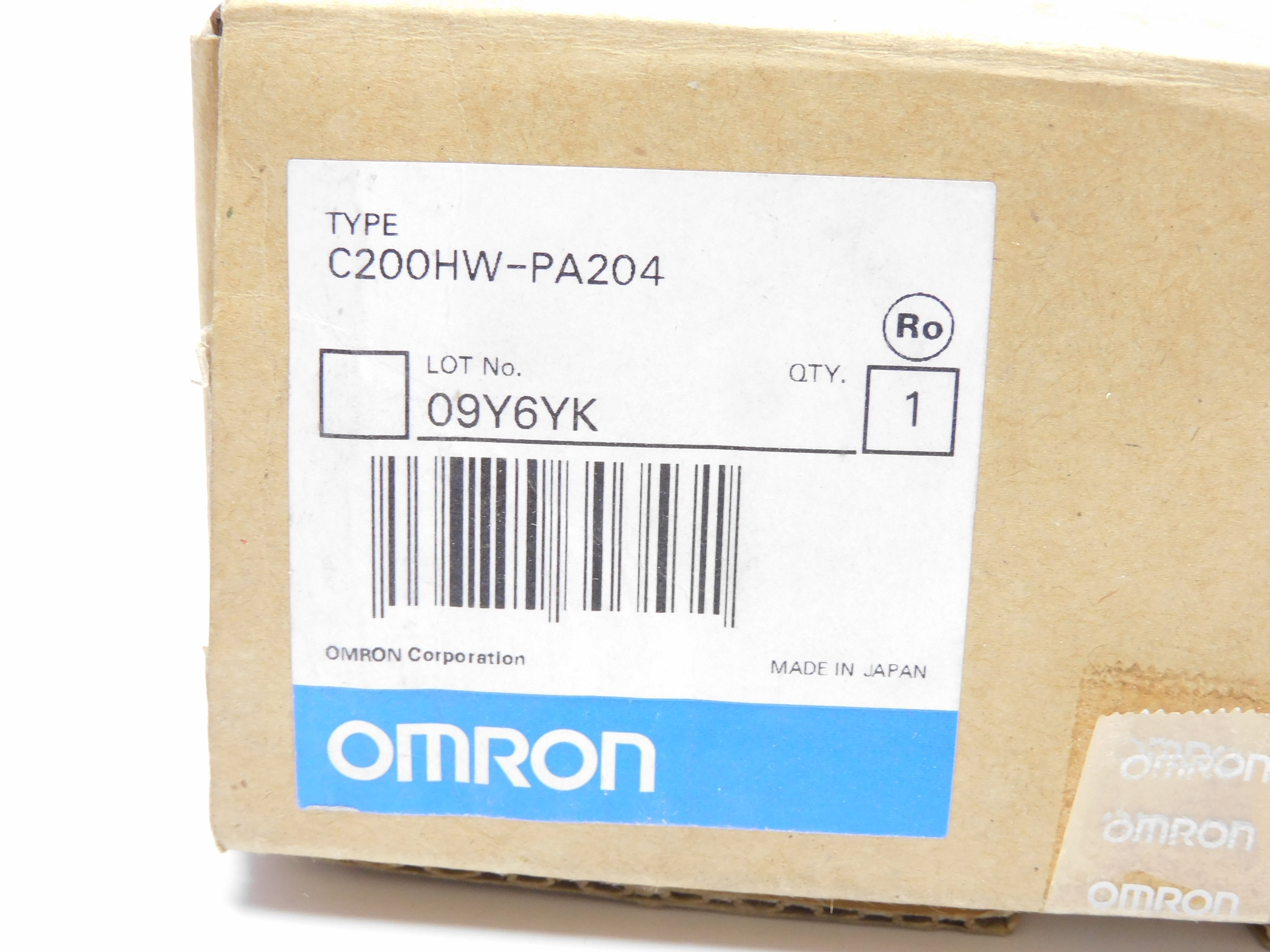 OMRON C200HW-PA204 200-240VAC NSMP