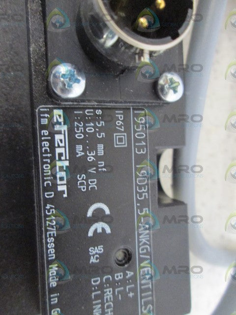 IFM EFECTOR I95013 INDUCTIVE PROXIMITY SENSOR *NEW NO BOX*