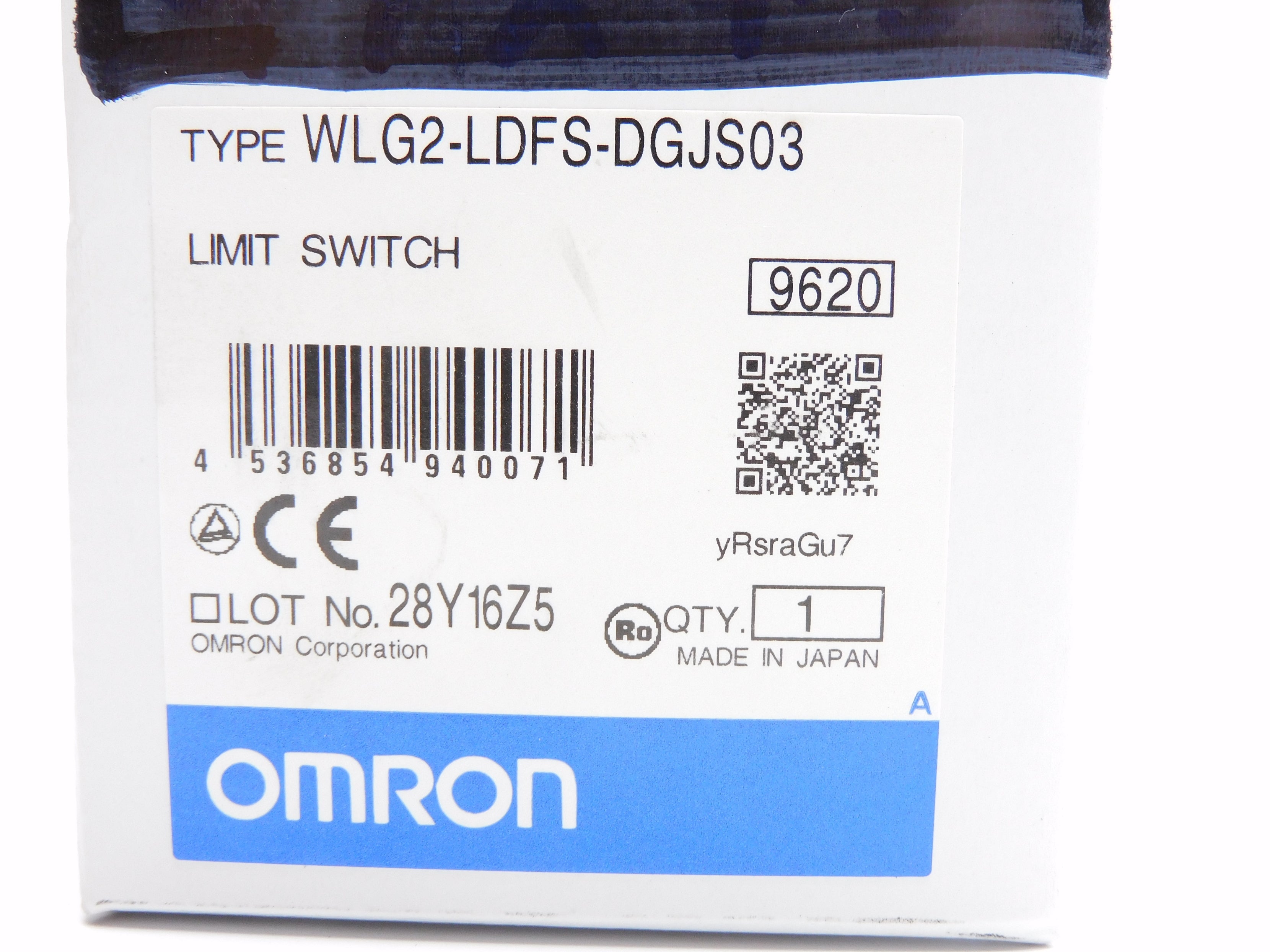 OMRON WLG2-LDFS-DGJS03 NSMP