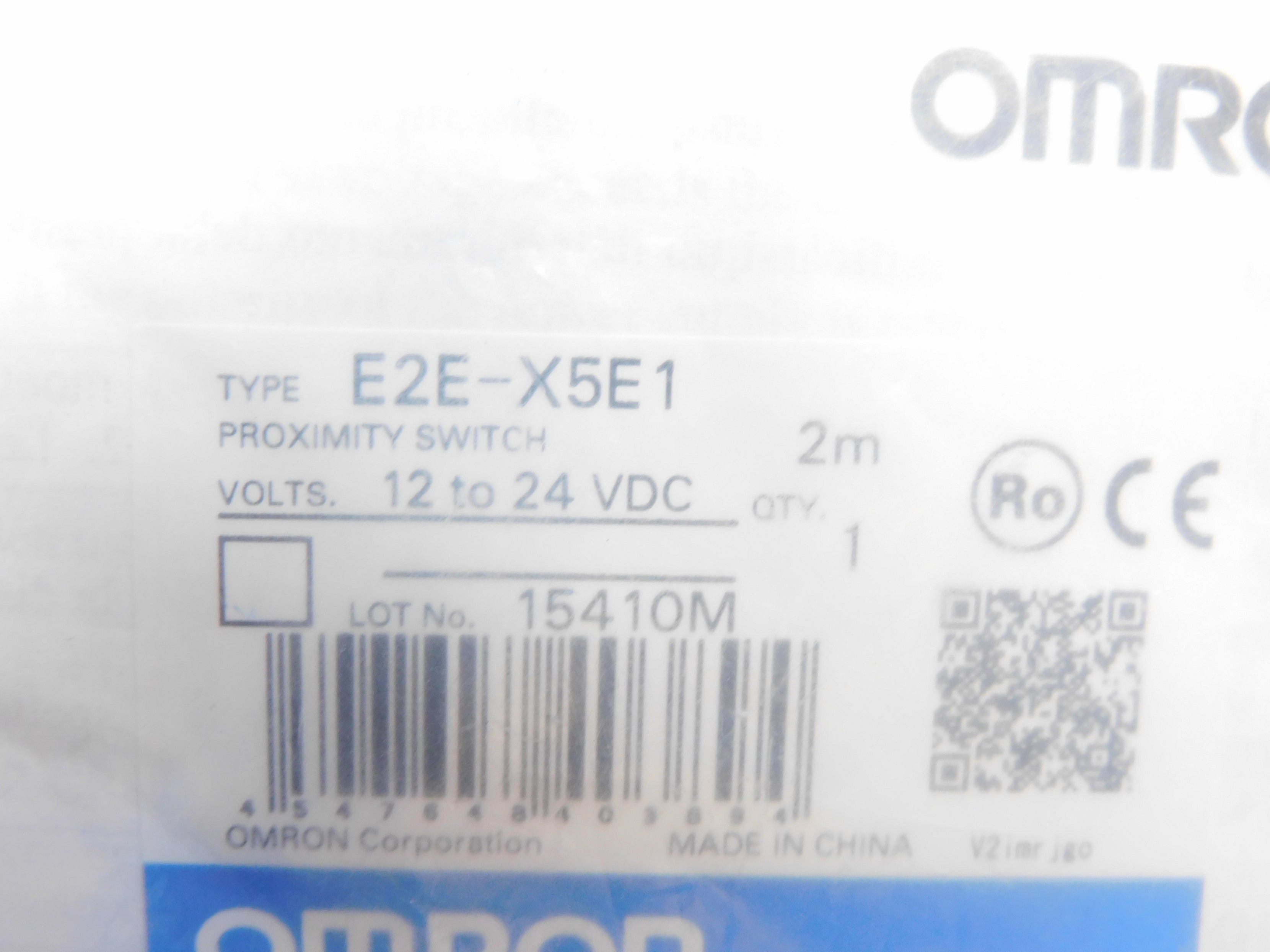 OMRON E2E-X5E1 12-24VDC 2M NSMP