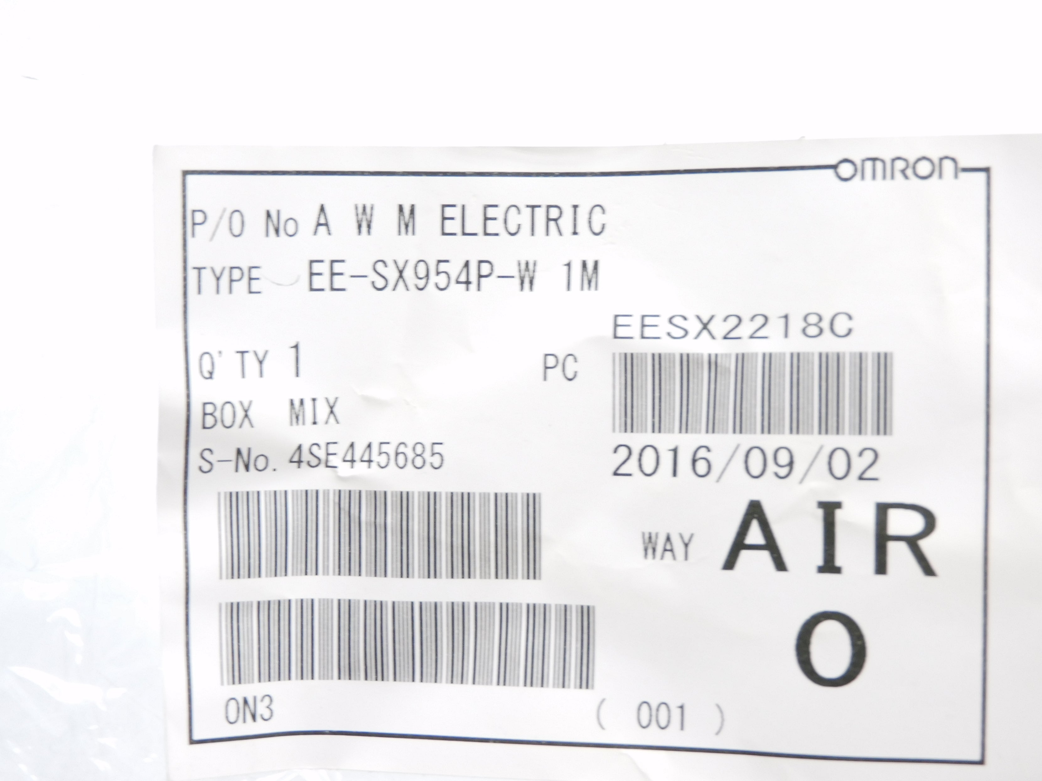 OMRON EE-SX954P-W NSMP