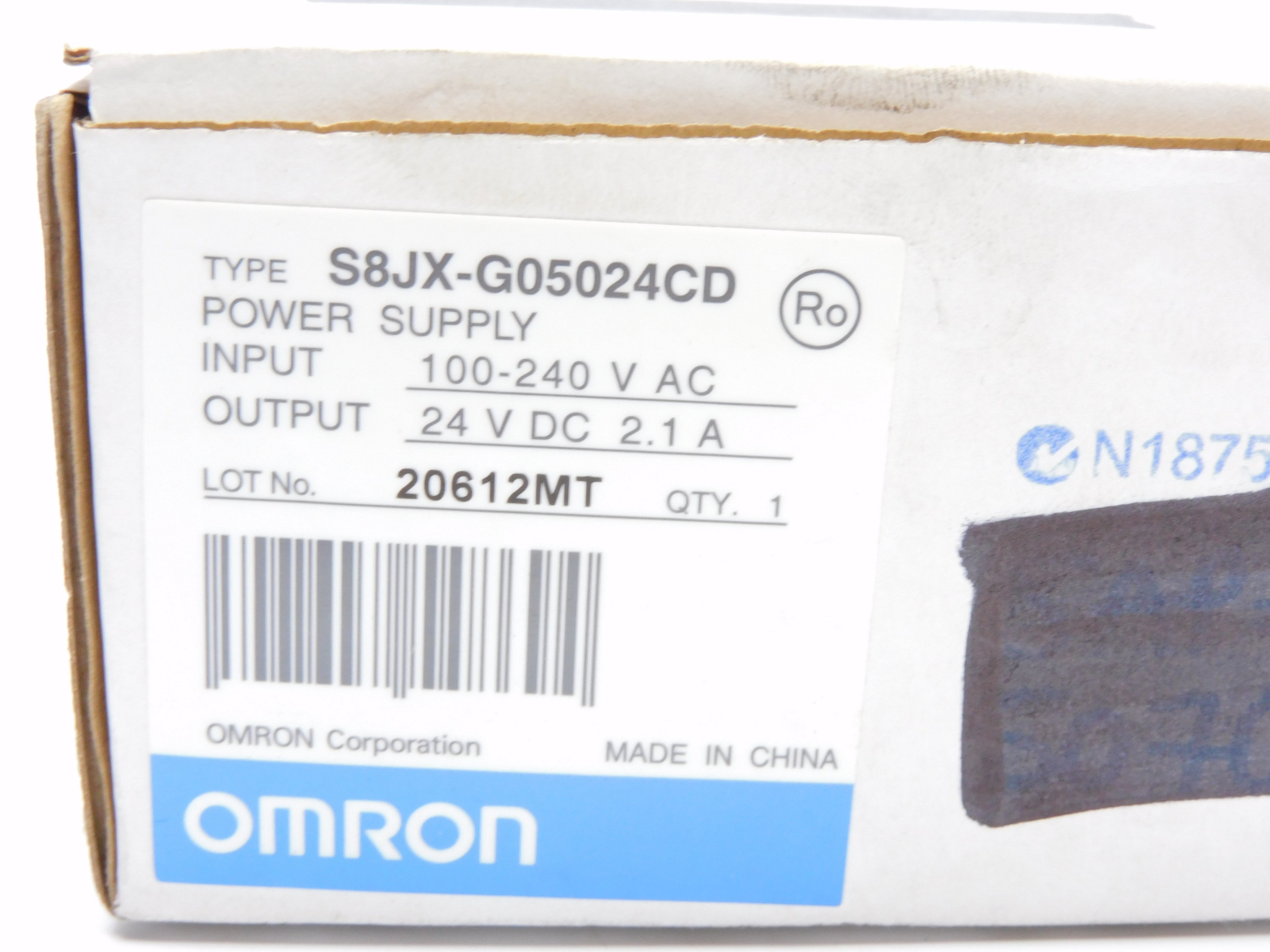 OMRON S8JX-G05024CD NSMP