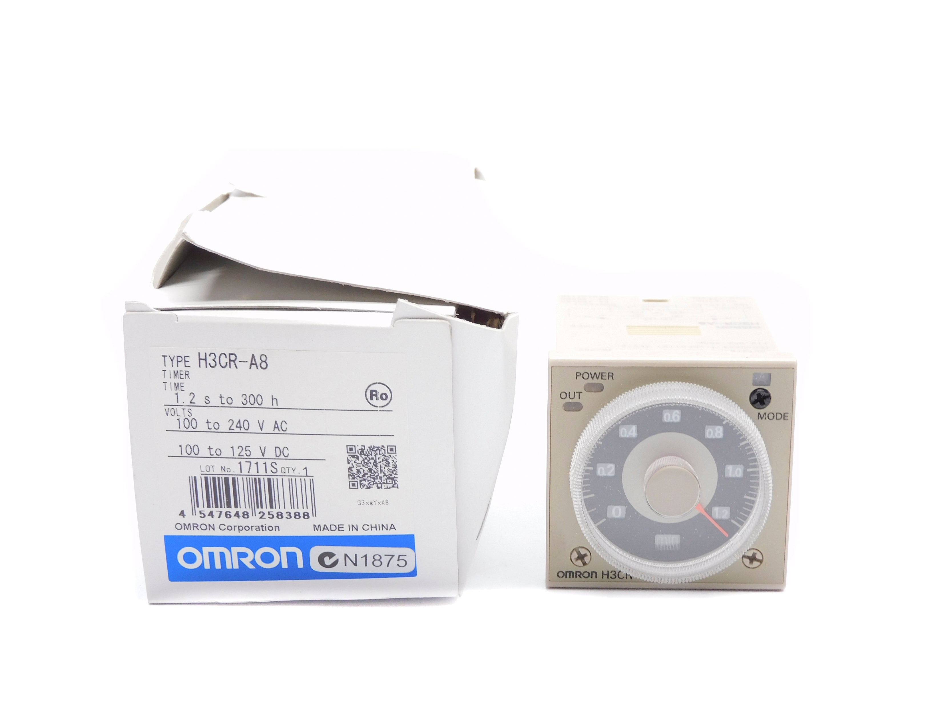 OMRON H3CR-A8 100-240VAC 5A 1.2S-300H NSMP