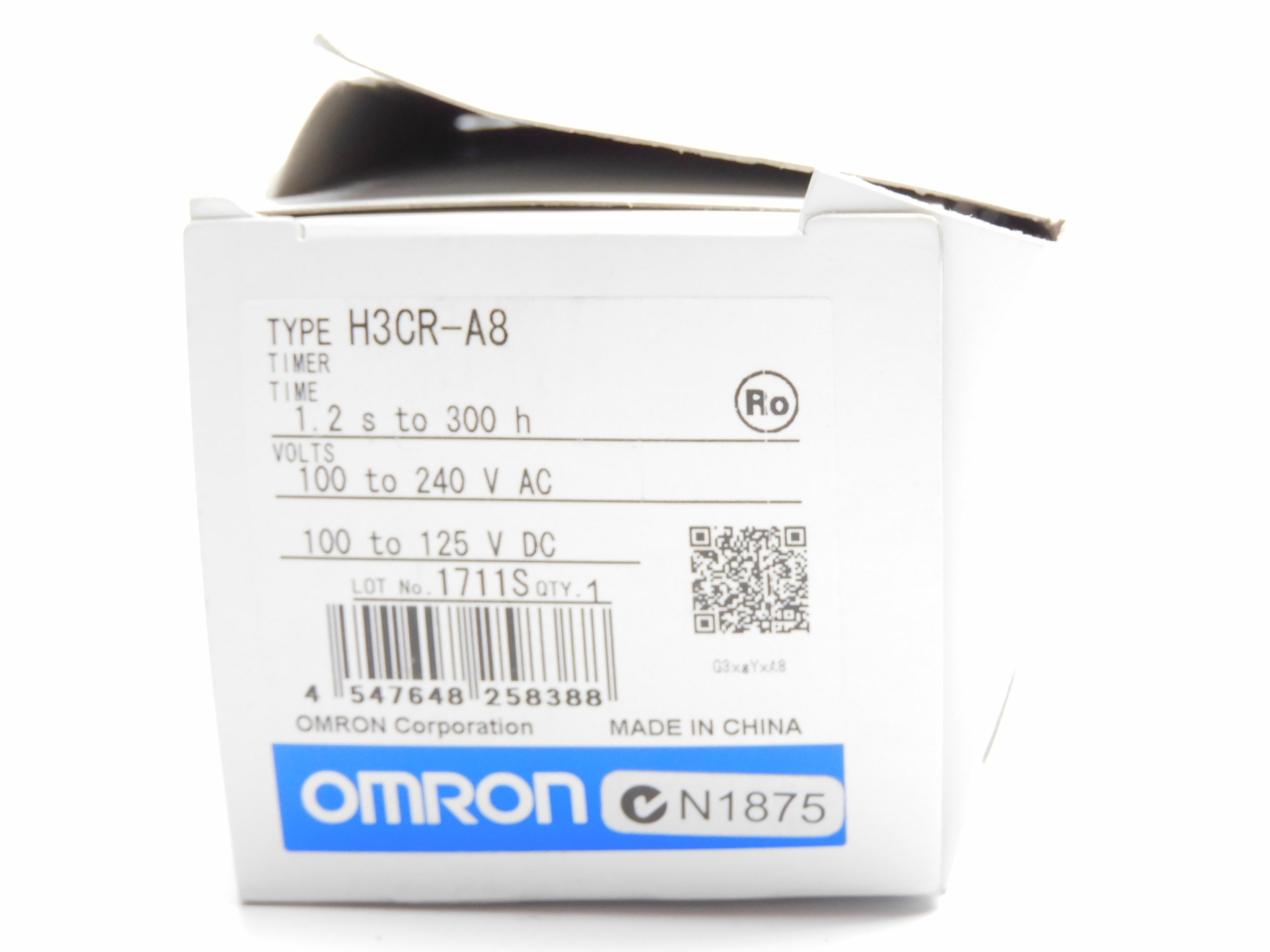 OMRON H3CR-A8 100-240VAC 5A 1.2S-300H NSMP